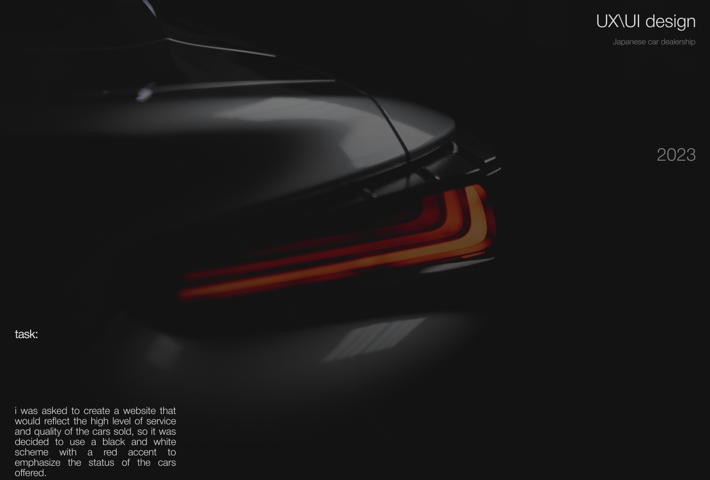 concept for a Japanese car shop - SAKURA MOTORS — Изображение №1 — Интерфейсы, Брендинг на Dprofile