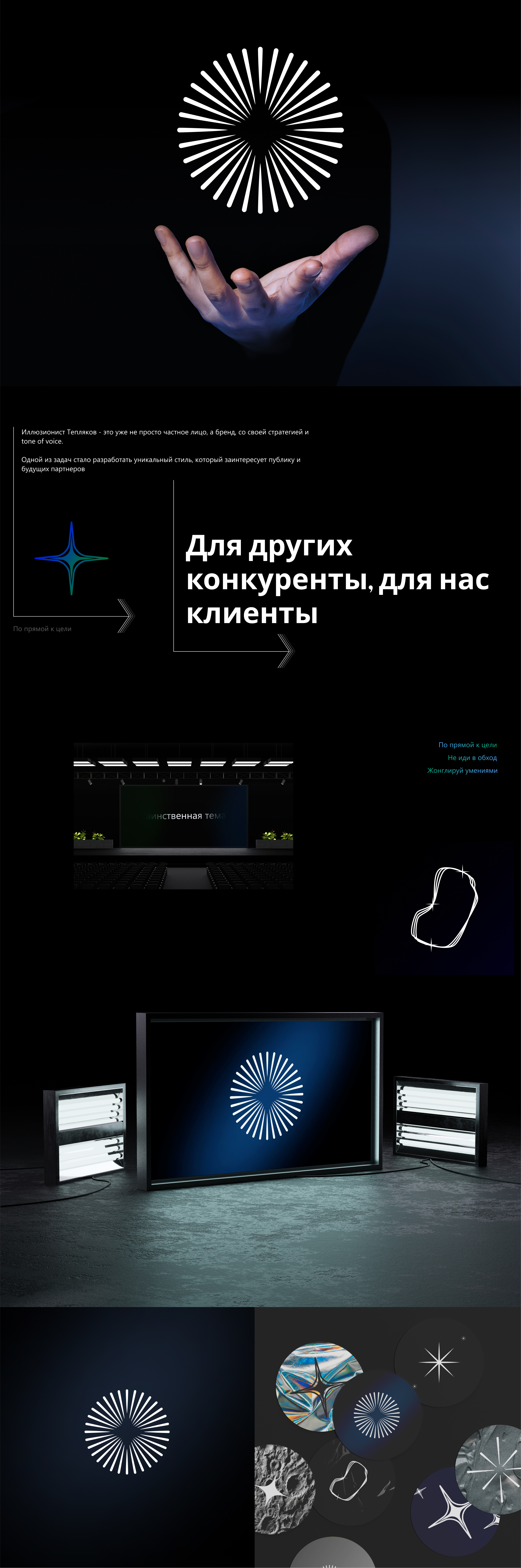 Тепляков - иллюзионист | Айдентика — Изображение №1 — Брендинг, Анимация на Dprofile