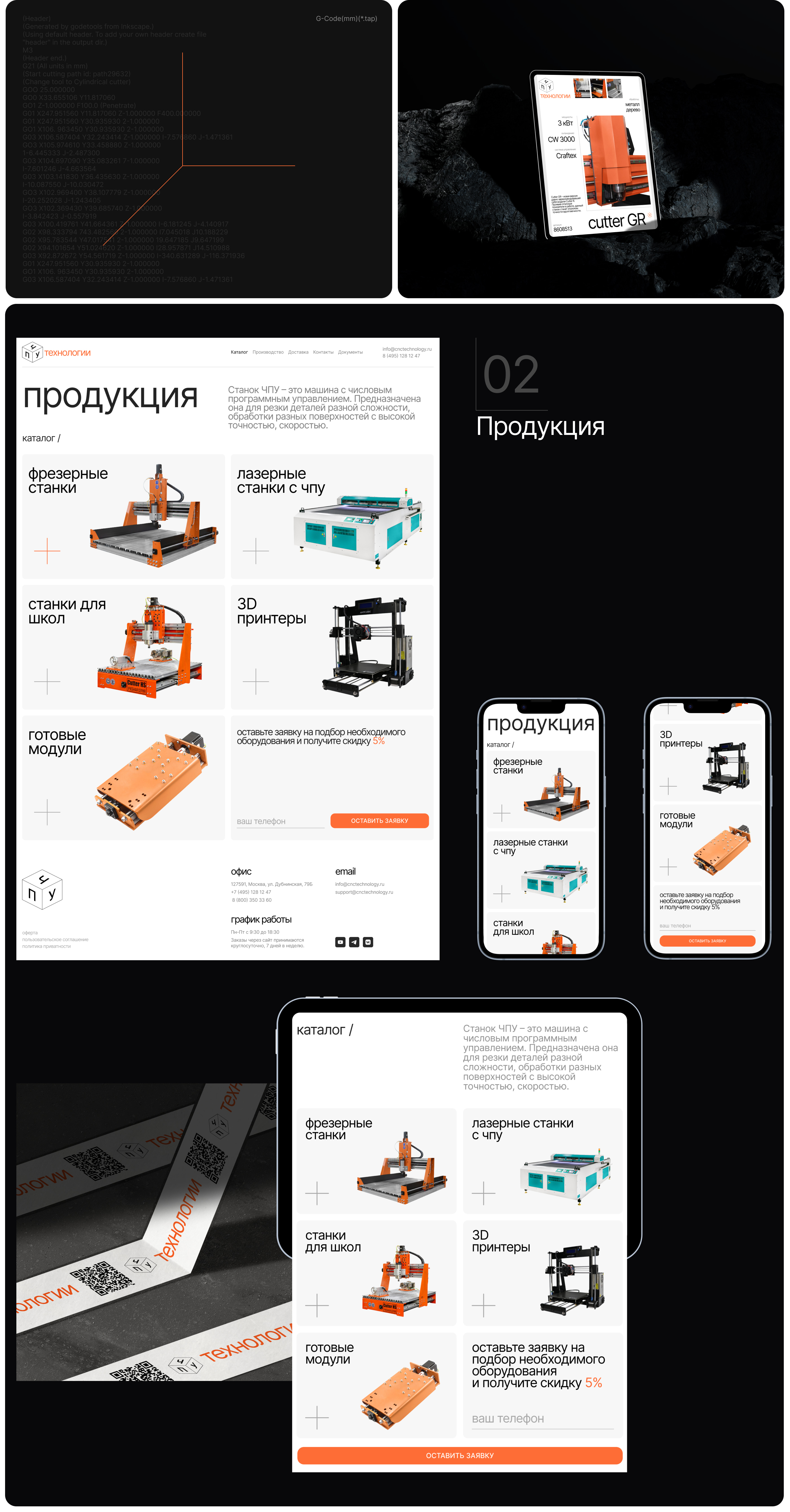 ЧПУ Технологии — Изображение №3 — Интерфейсы, Брендинг на Dprofile