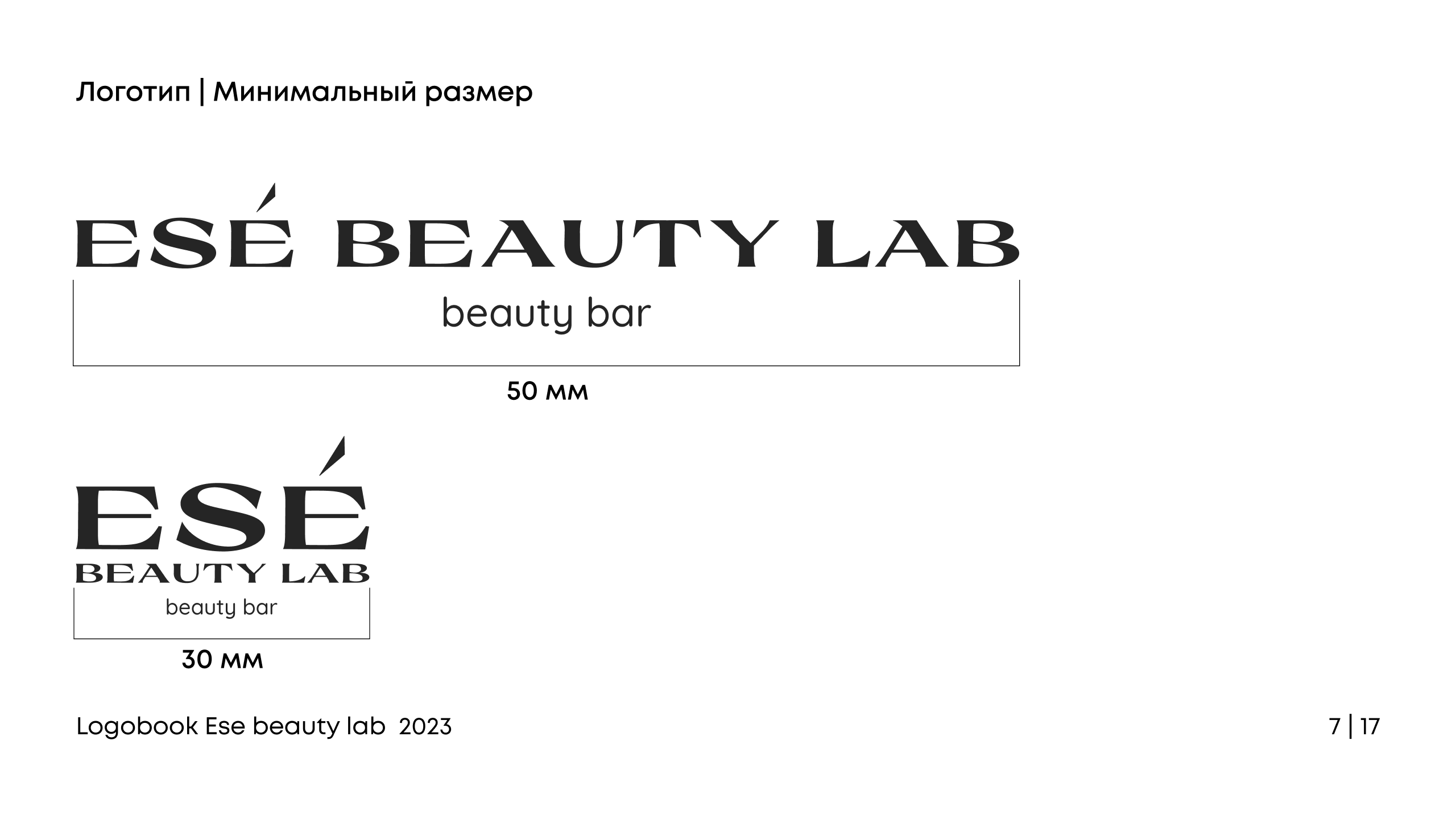 Logo for Ese beauty lab — Изображение №7 — Брендинг, Графика на Dprofile