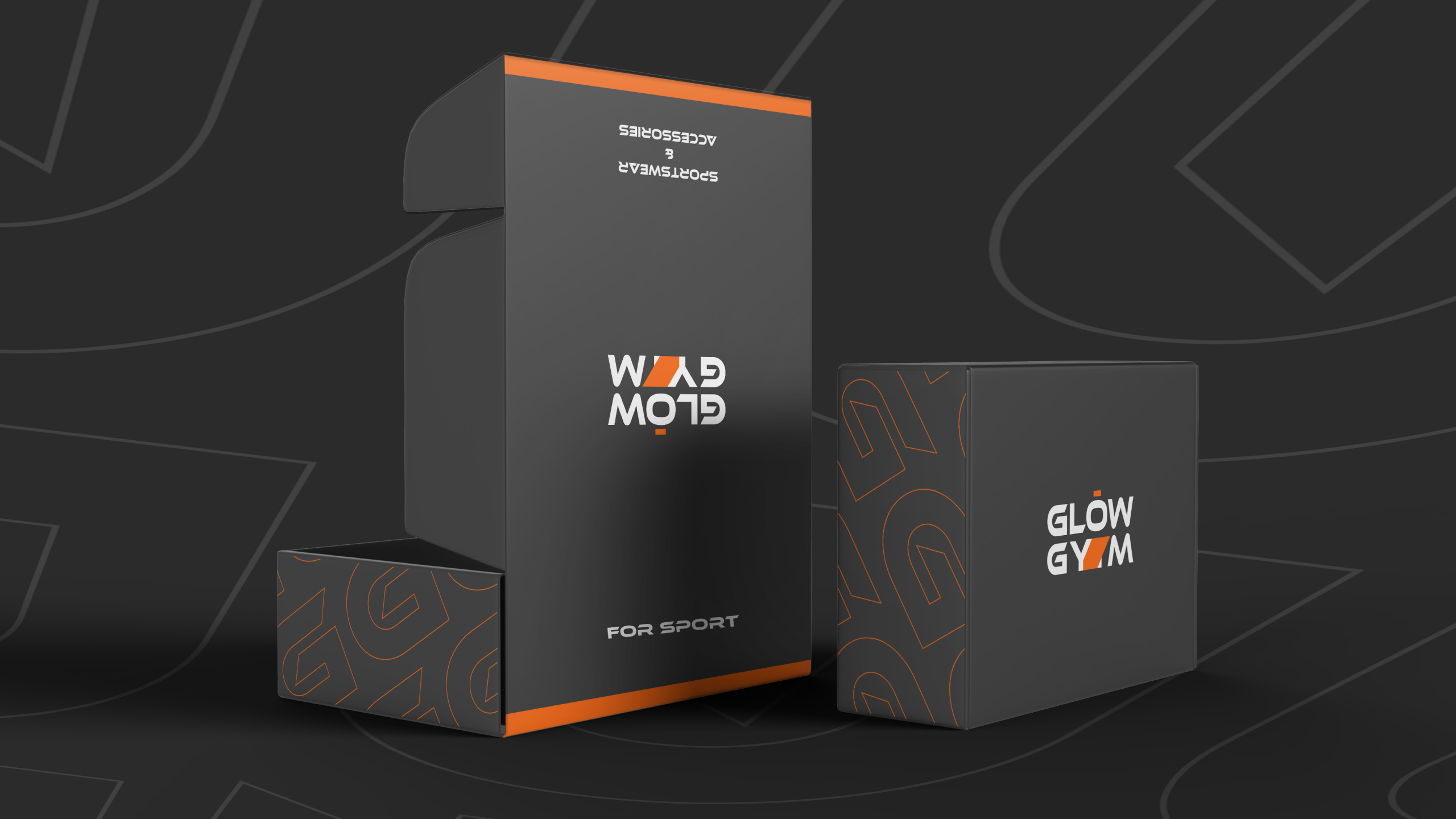 Logo for Glow Gym — Изображение №10 — Брендинг, Графика на Dprofile