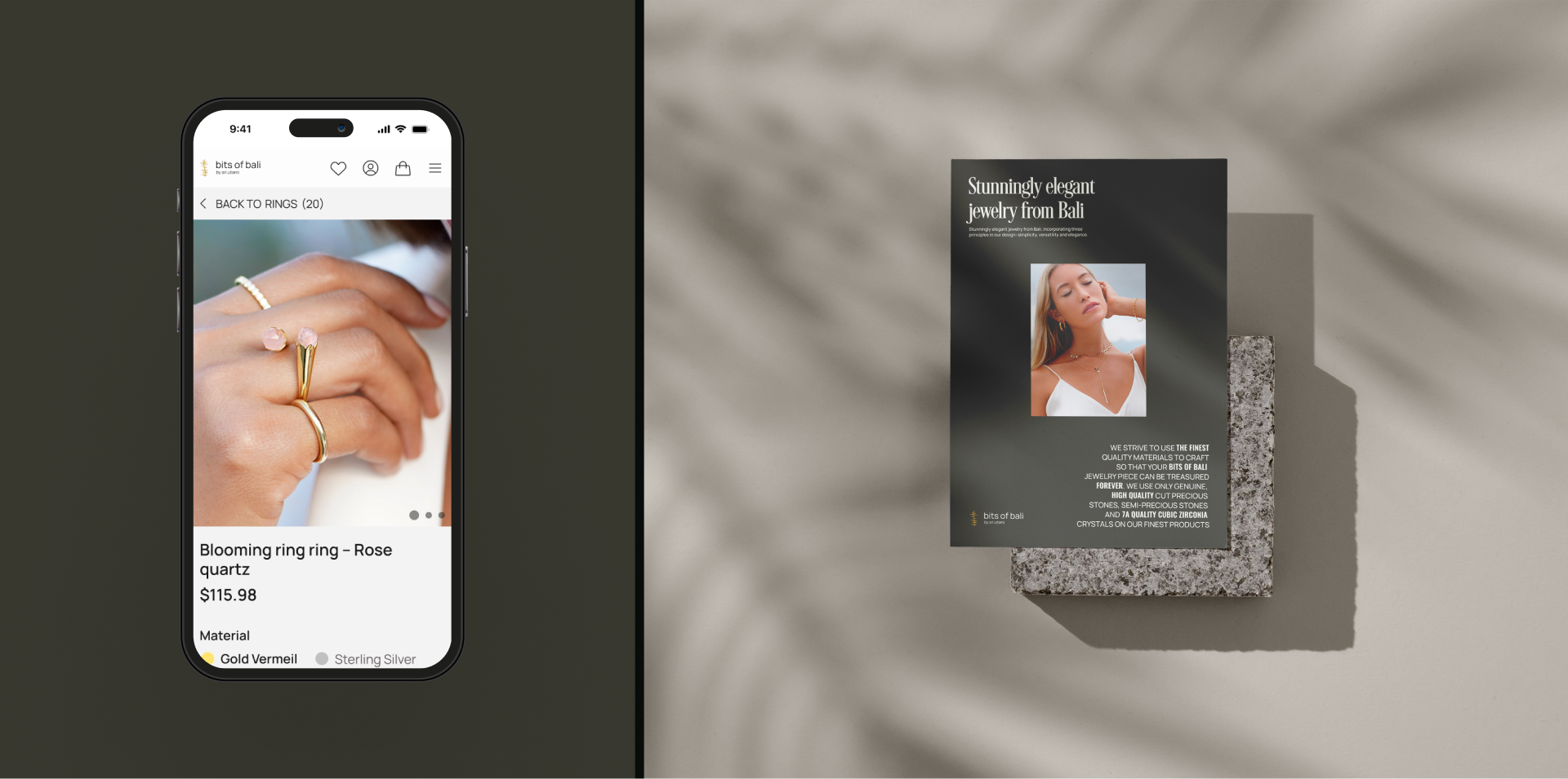 Bits of Bali | e-commerce website redesign — Изображение №9 — Интерфейсы, Брендинг на Dprofile