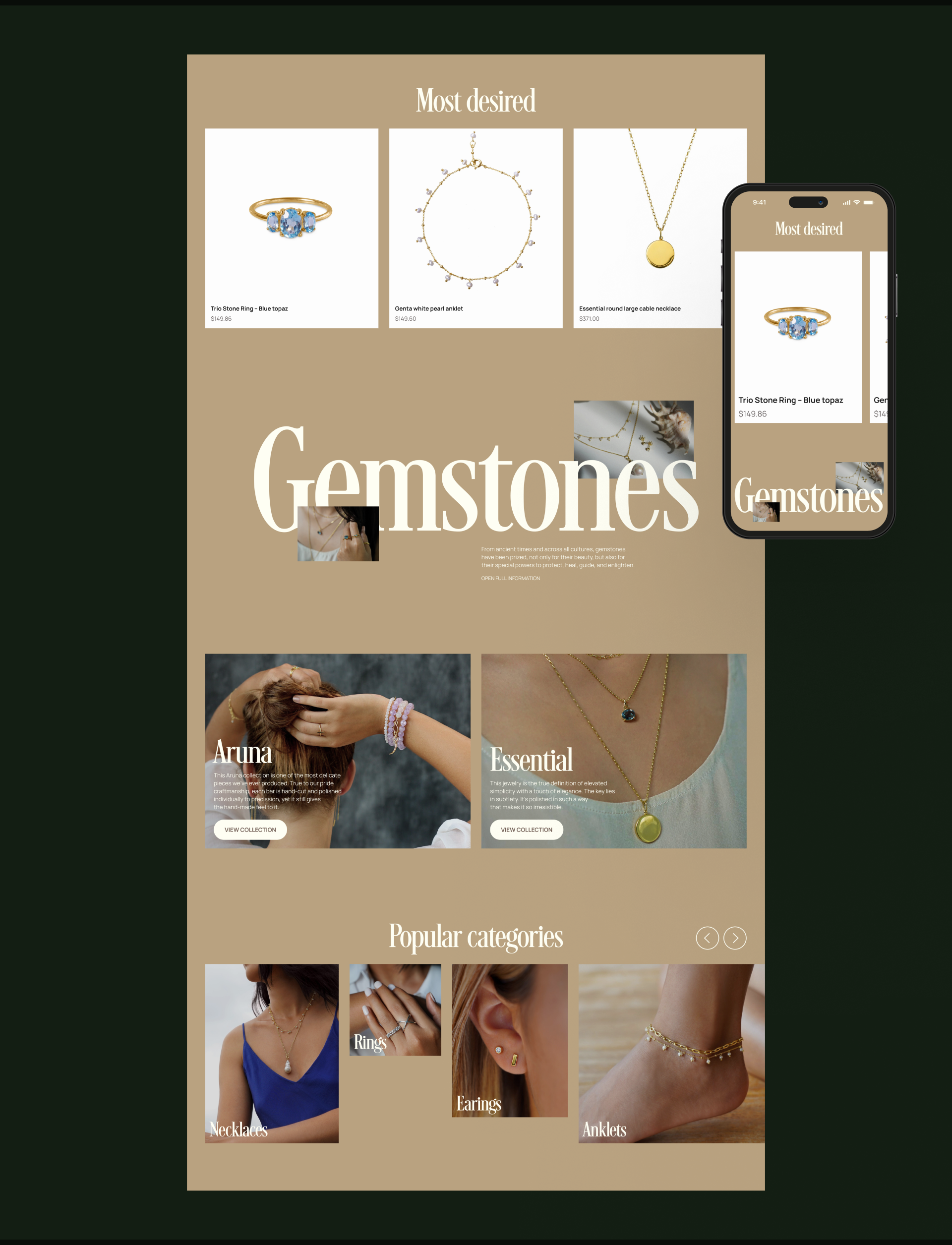 Bits of Bali | e-commerce website redesign — Изображение №4 — Интерфейсы, Брендинг на Dprofile