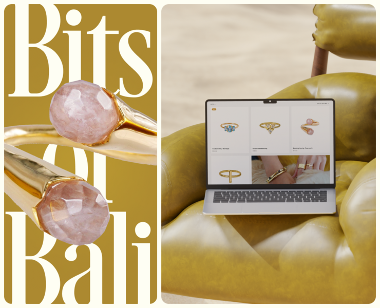 Bits of Bali | e-commerce website redesign на Dprofile