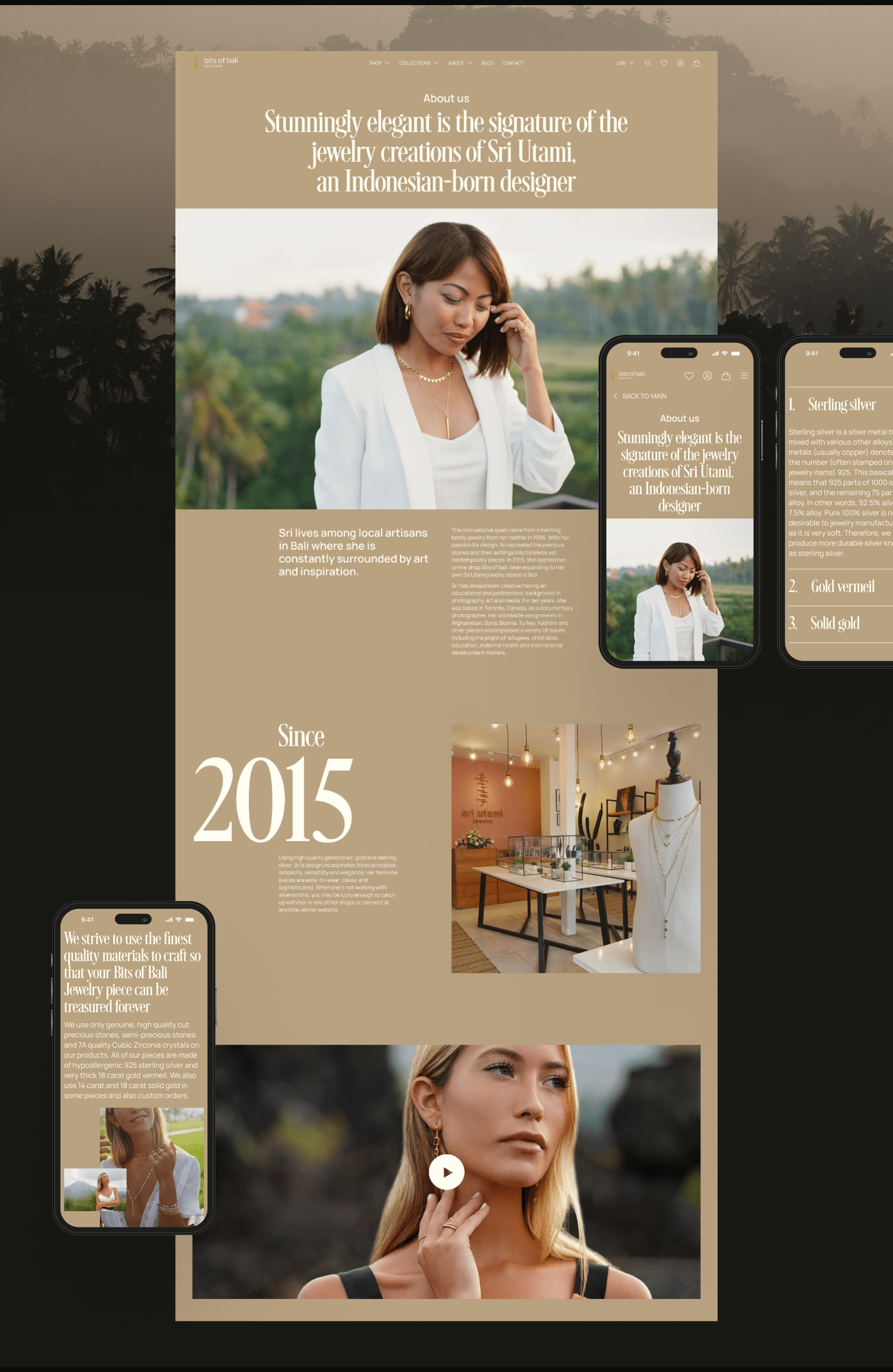 Bits of Bali | e-commerce website redesign — Изображение №10 — Интерфейсы, Брендинг на Dprofile