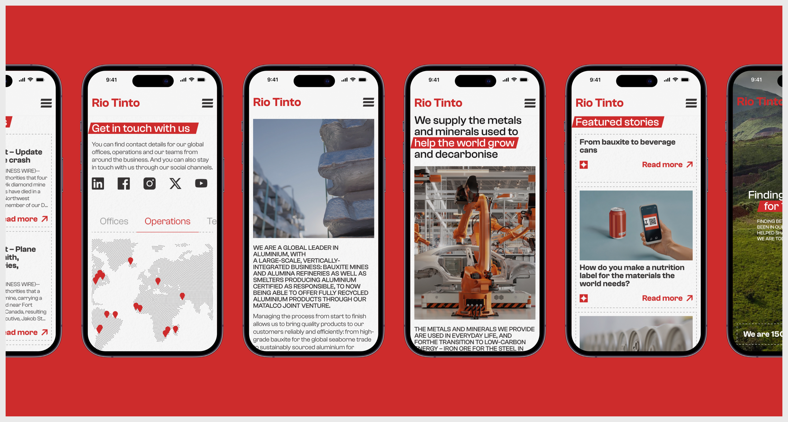 Rio Tinto | Corporate website redesign — Изображение №14 — Интерфейсы на Dprofile
