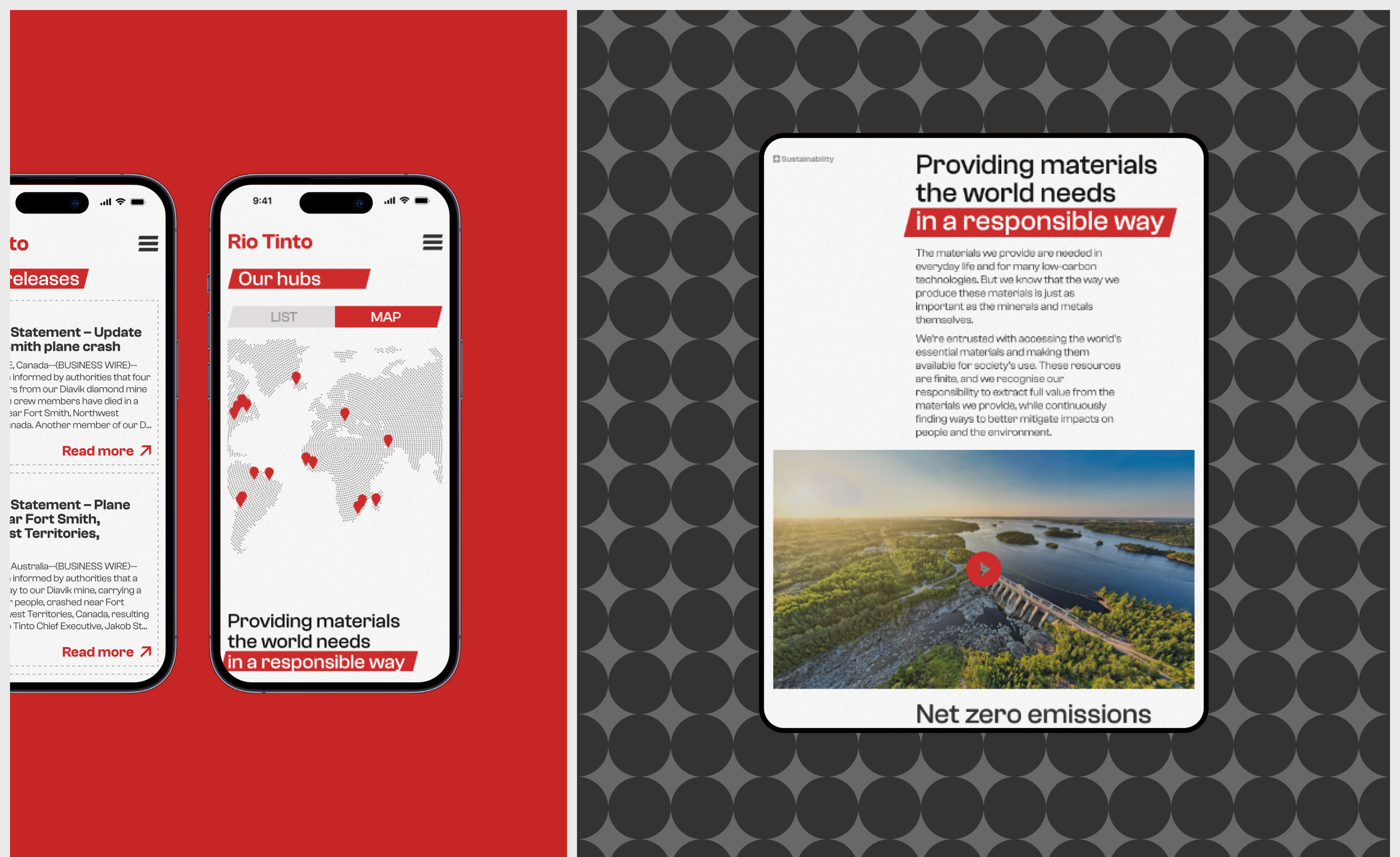 Rio Tinto | Corporate website redesign — Изображение №5 — Интерфейсы на Dprofile