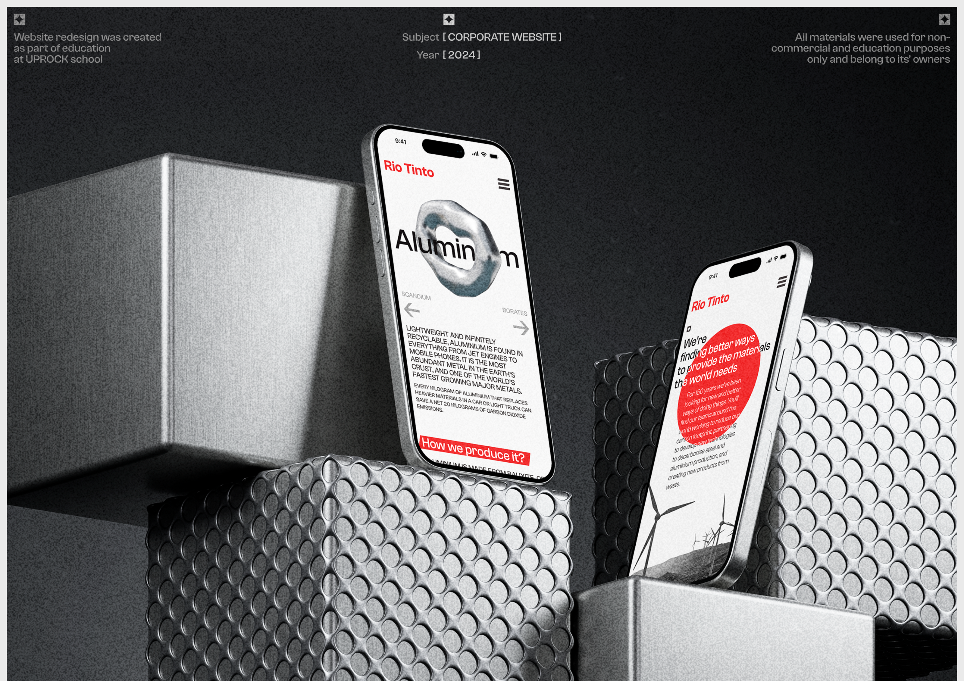 Rio Tinto | Corporate website redesign — Изображение №1 — Интерфейсы на Dprofile