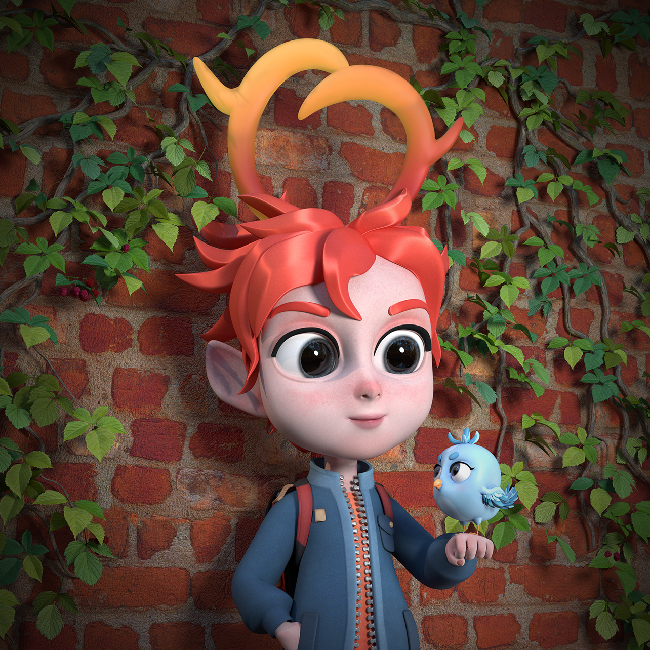 Rondy – The Little Explorer and the Bird Afelia — Изображение №10 — Иллюстрация, 3D на Dprofile
