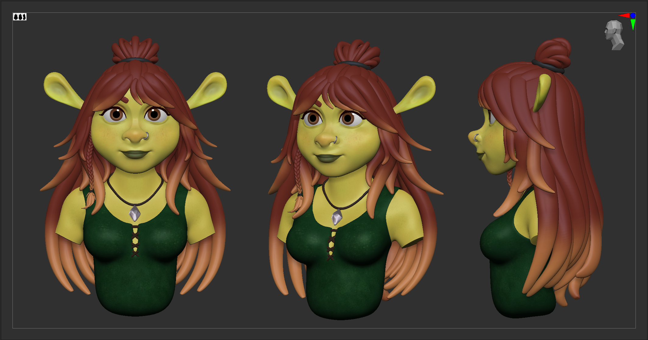 Felicia 3D Fanart – Shrek 5 — Изображение №2 — Иллюстрация, 3D на Dprofile