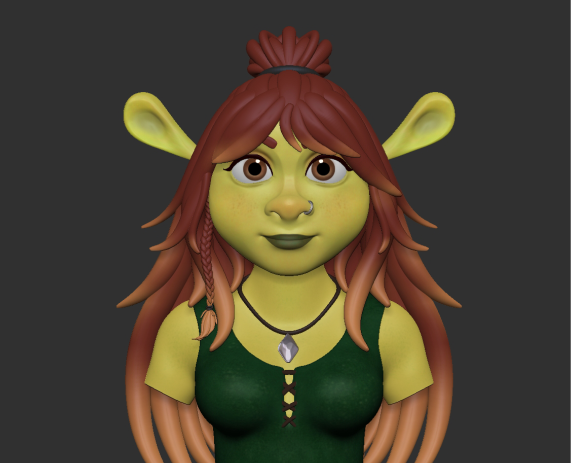Felicia 3D Fanart – Shrek 5 — Иллюстрация, 3D на Dprofile