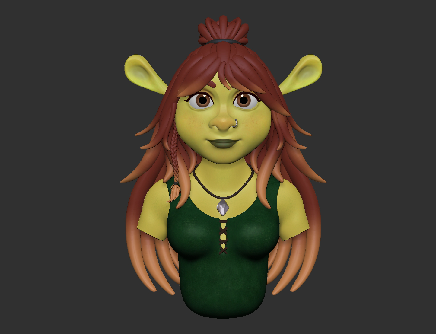 Felicia 3D Fanart – Shrek 5 — Изображение №1 — Иллюстрация, 3D на Dprofile