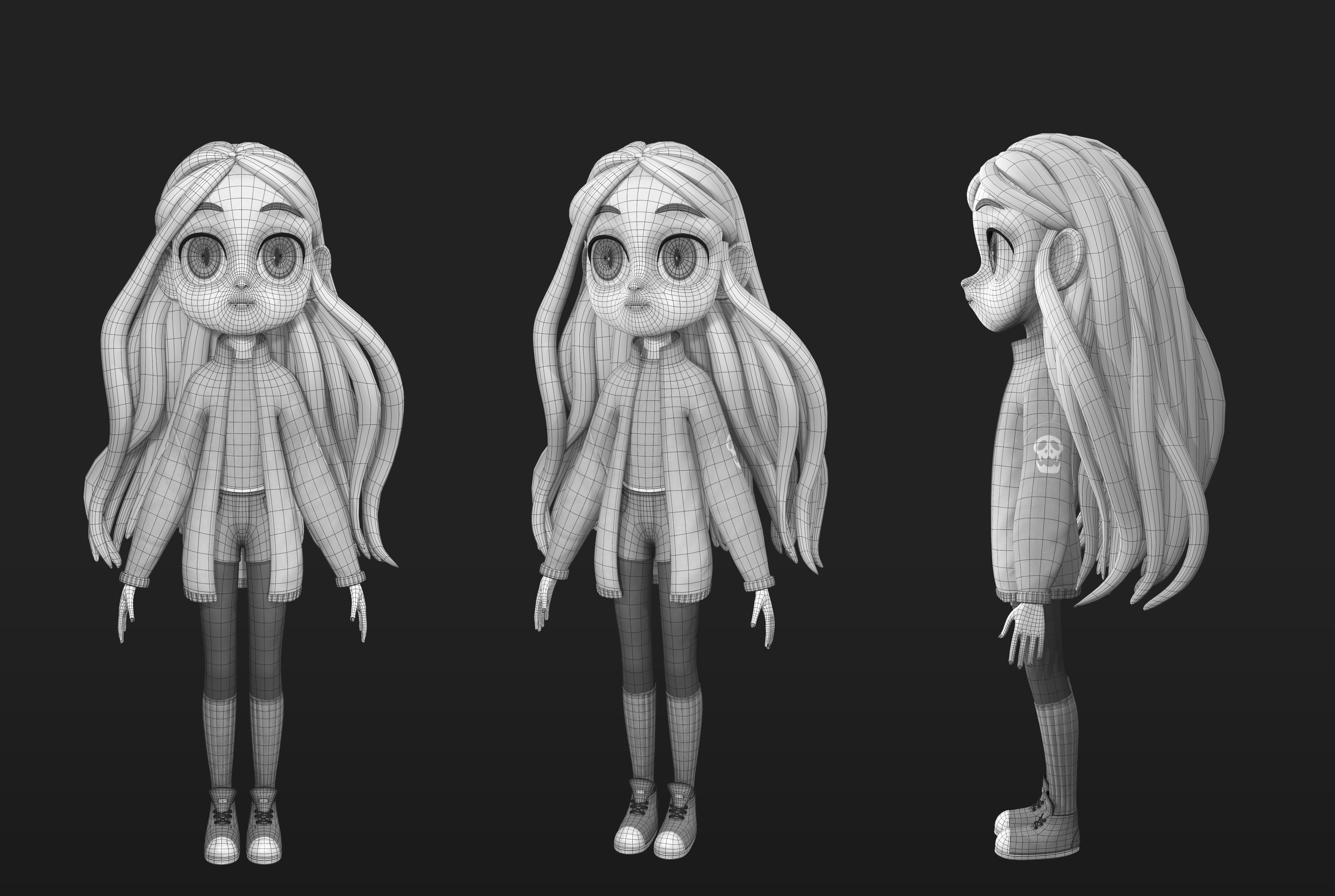 Vampire girl — Изображение №3 — Иллюстрация, 3D на Dprofile