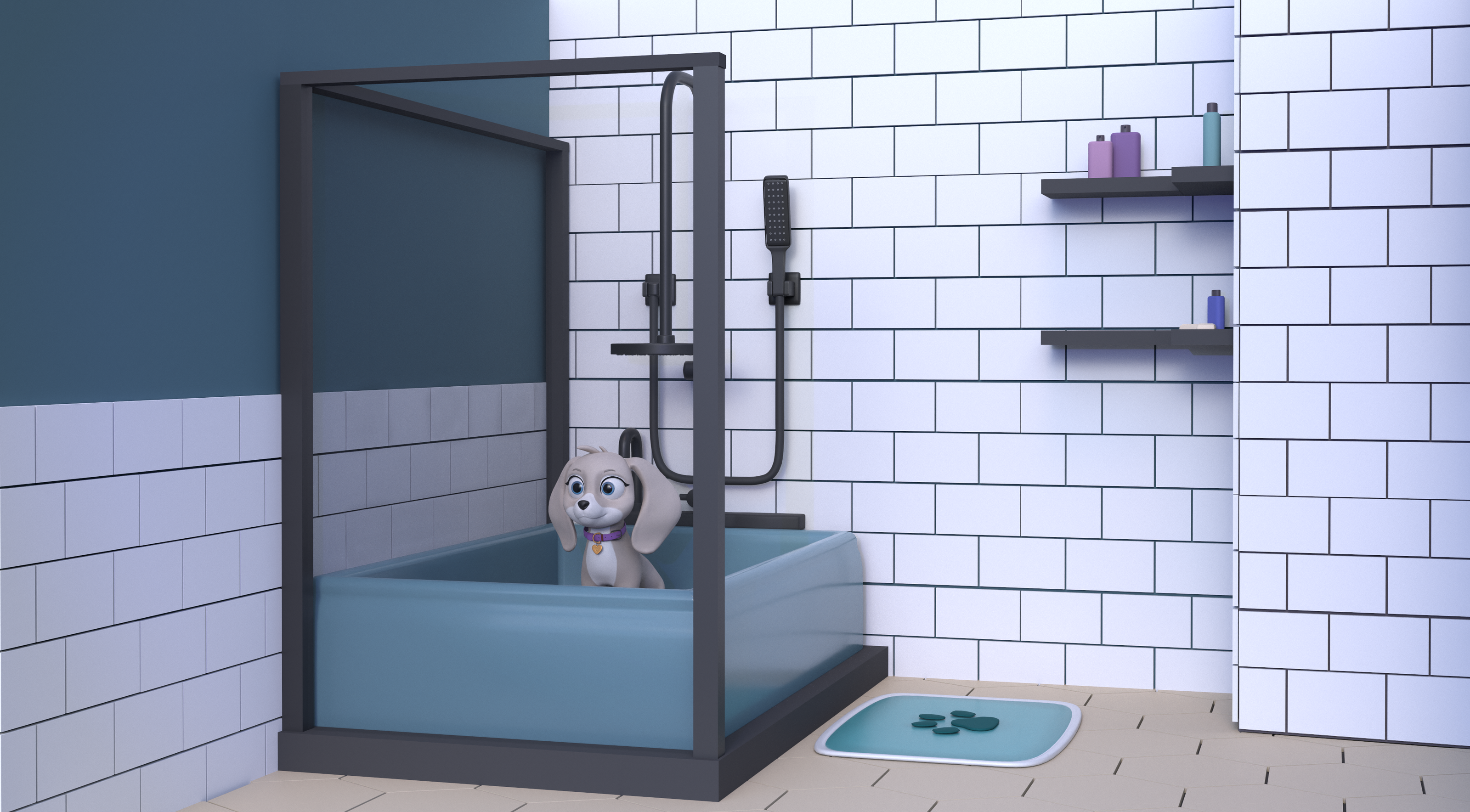 Проект: Щенки таксы / Dachshund puppies project — Изображение №6 — Иллюстрация, 3D на Dprofile
