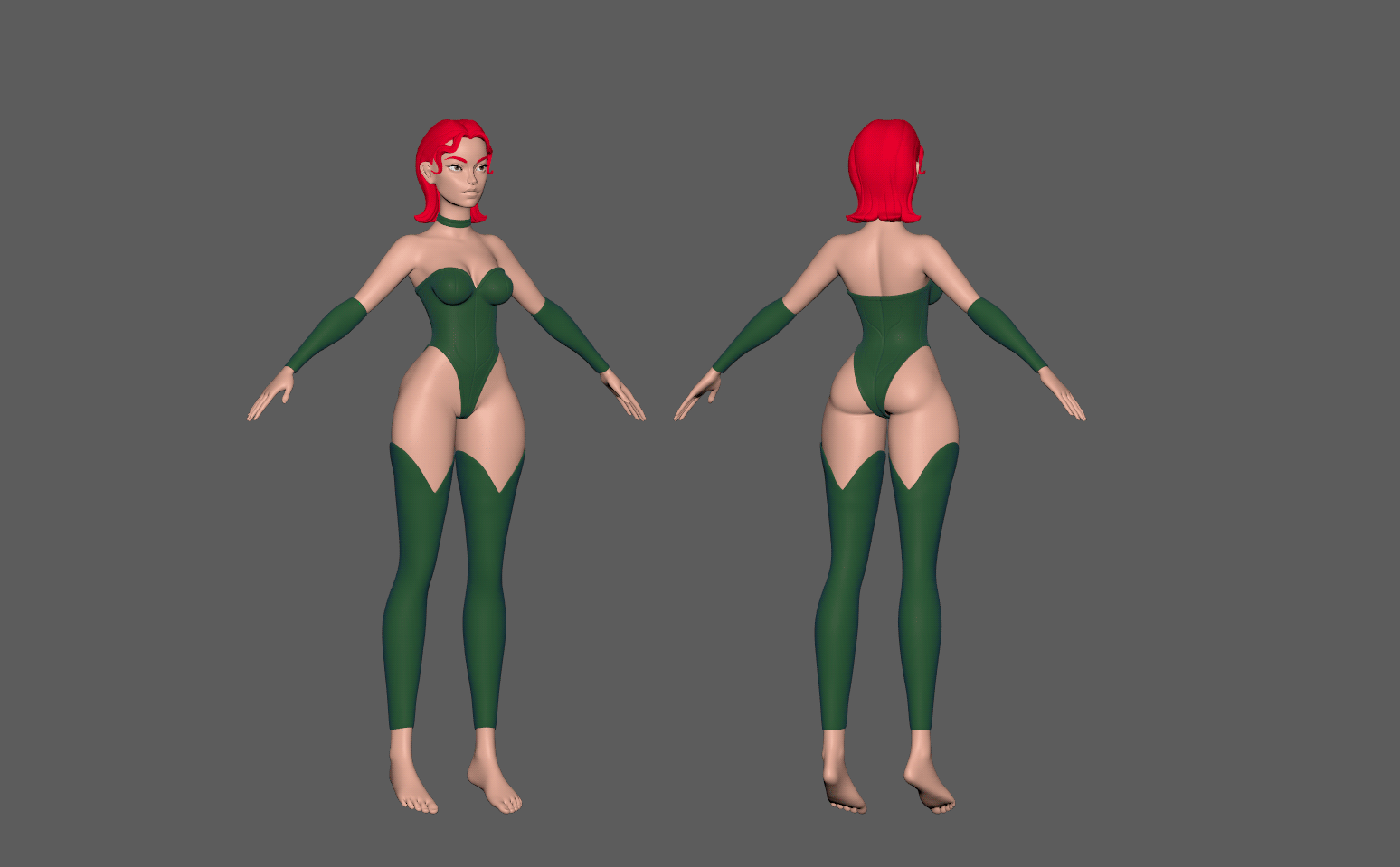 Девушка-пиратка (Pirate girl - clothing design) — Изображение №5 — Иллюстрация, 3D на Dprofile