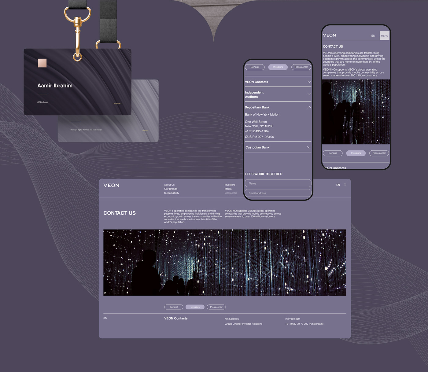 VEON | Corporate Redesign — Изображение №10 — Интерфейсы на Dprofile