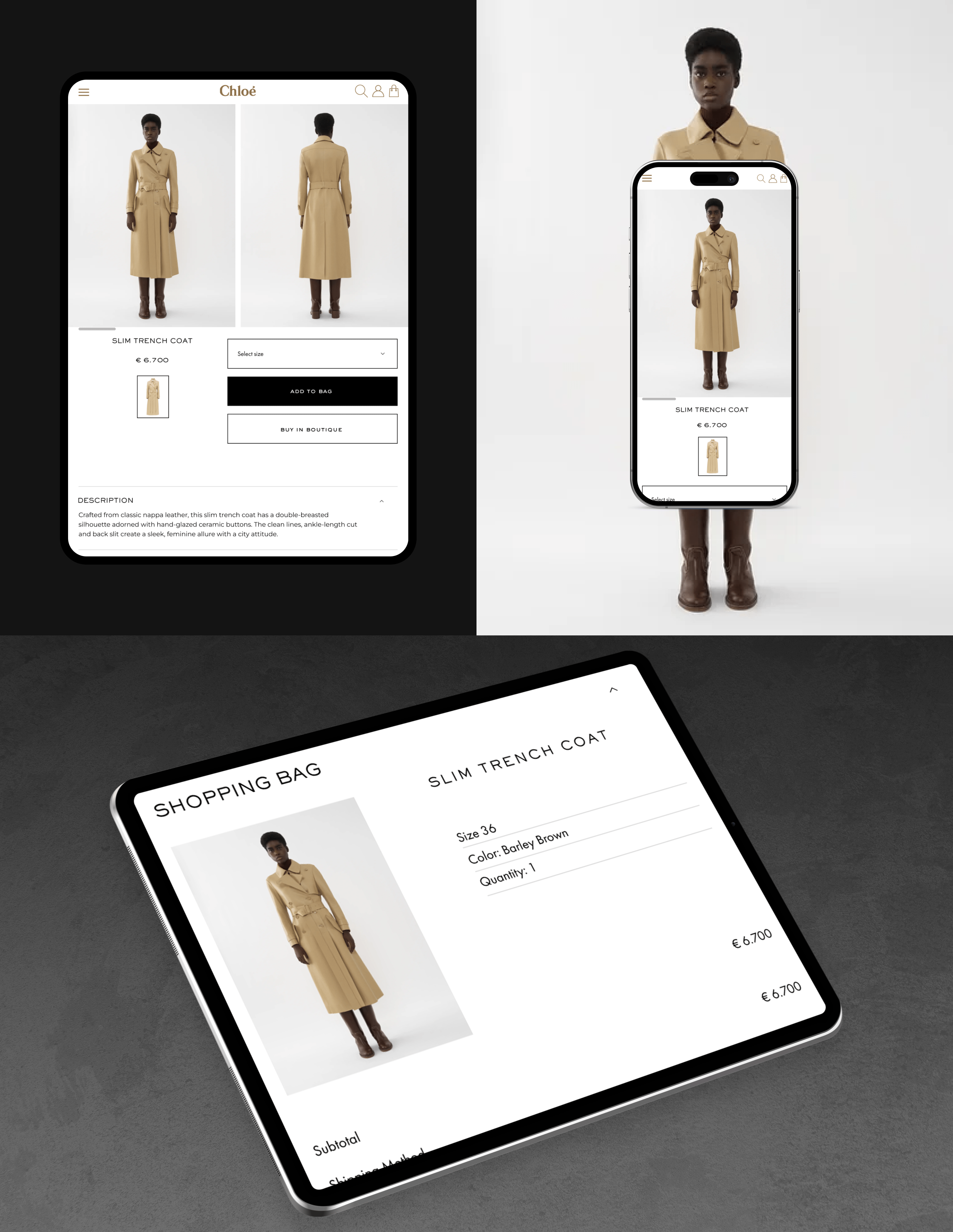 Chloé | E-commerce Redesign — Изображение №9 — Интерфейсы на Dprofile