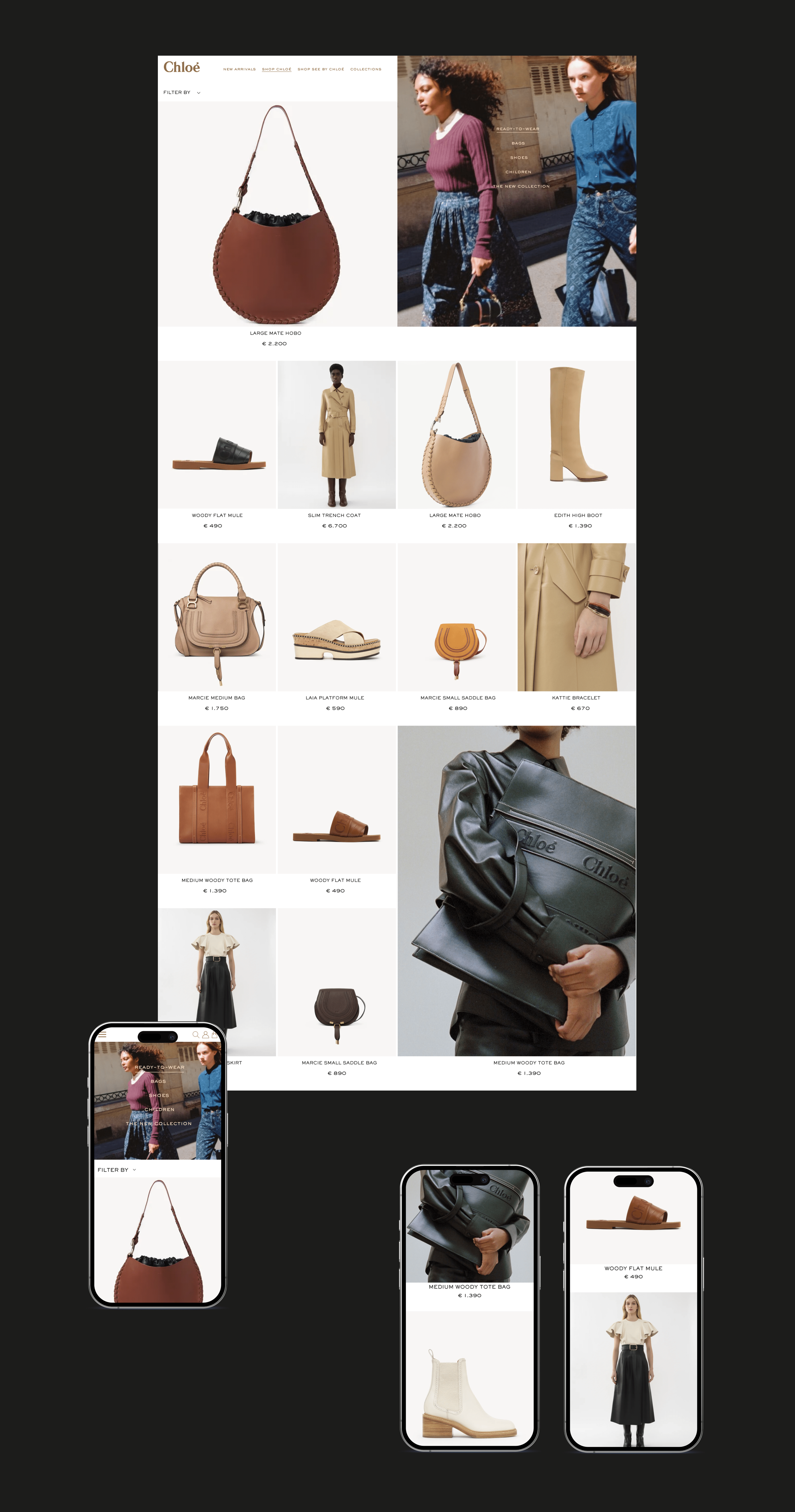 Chloé | E-commerce Redesign — Изображение №6 — Интерфейсы на Dprofile