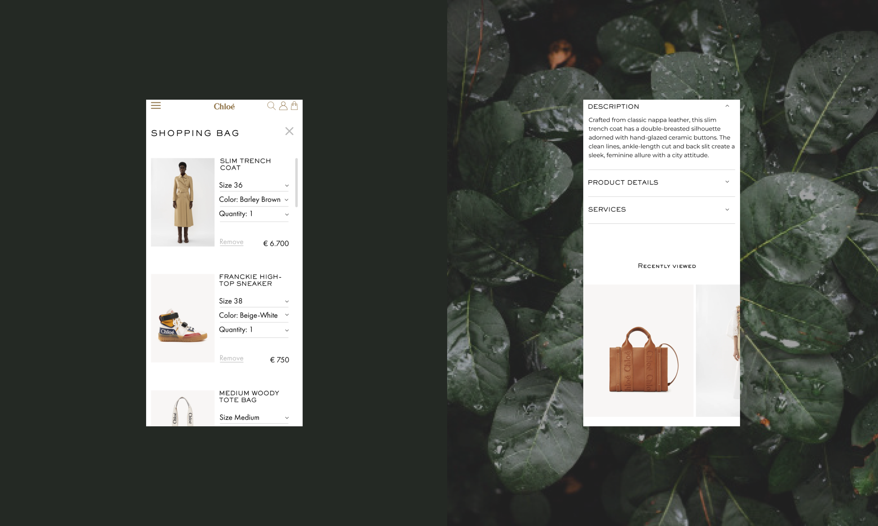 Chloé | E-commerce Redesign — Изображение №2 — Интерфейсы на Dprofile