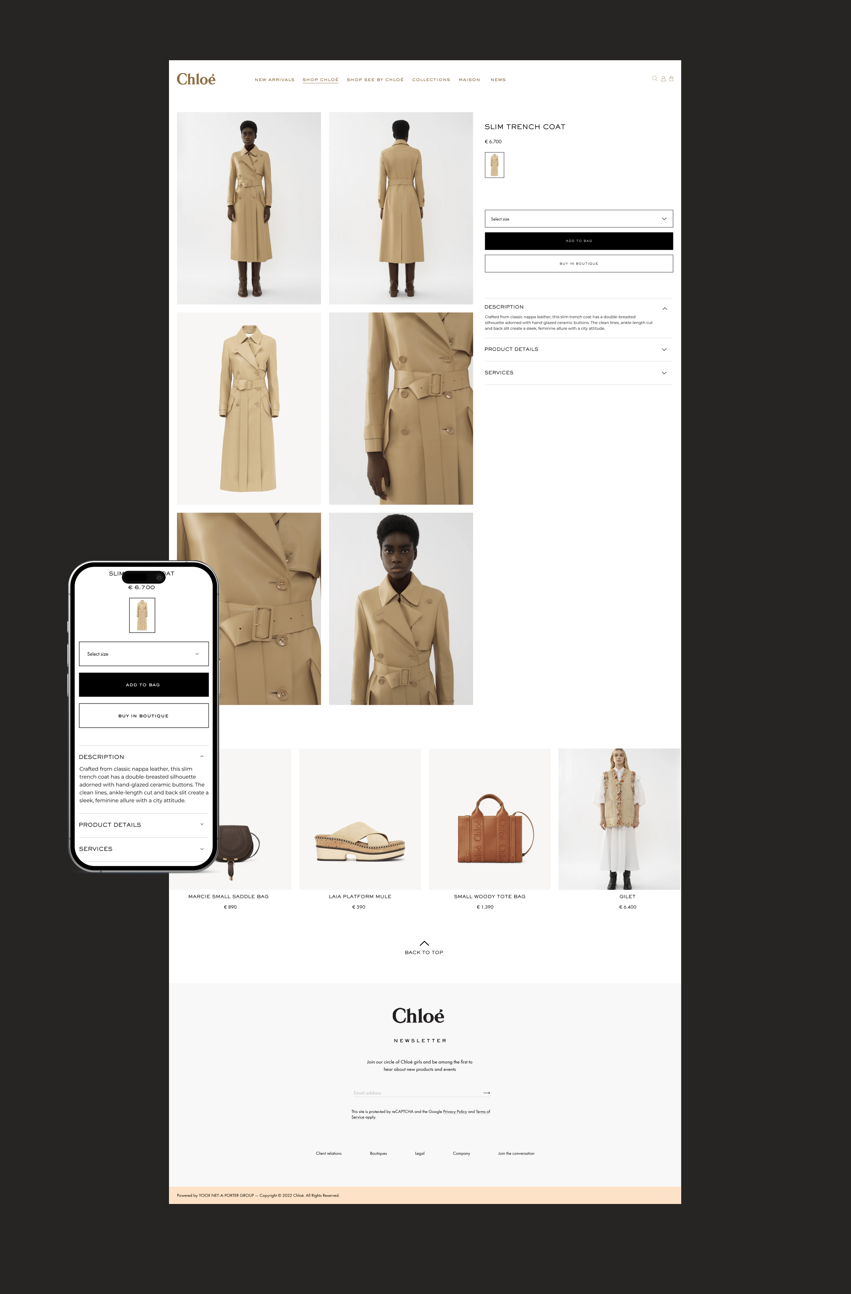 Chloé | E-commerce Redesign — Изображение №8 — Интерфейсы на Dprofile
