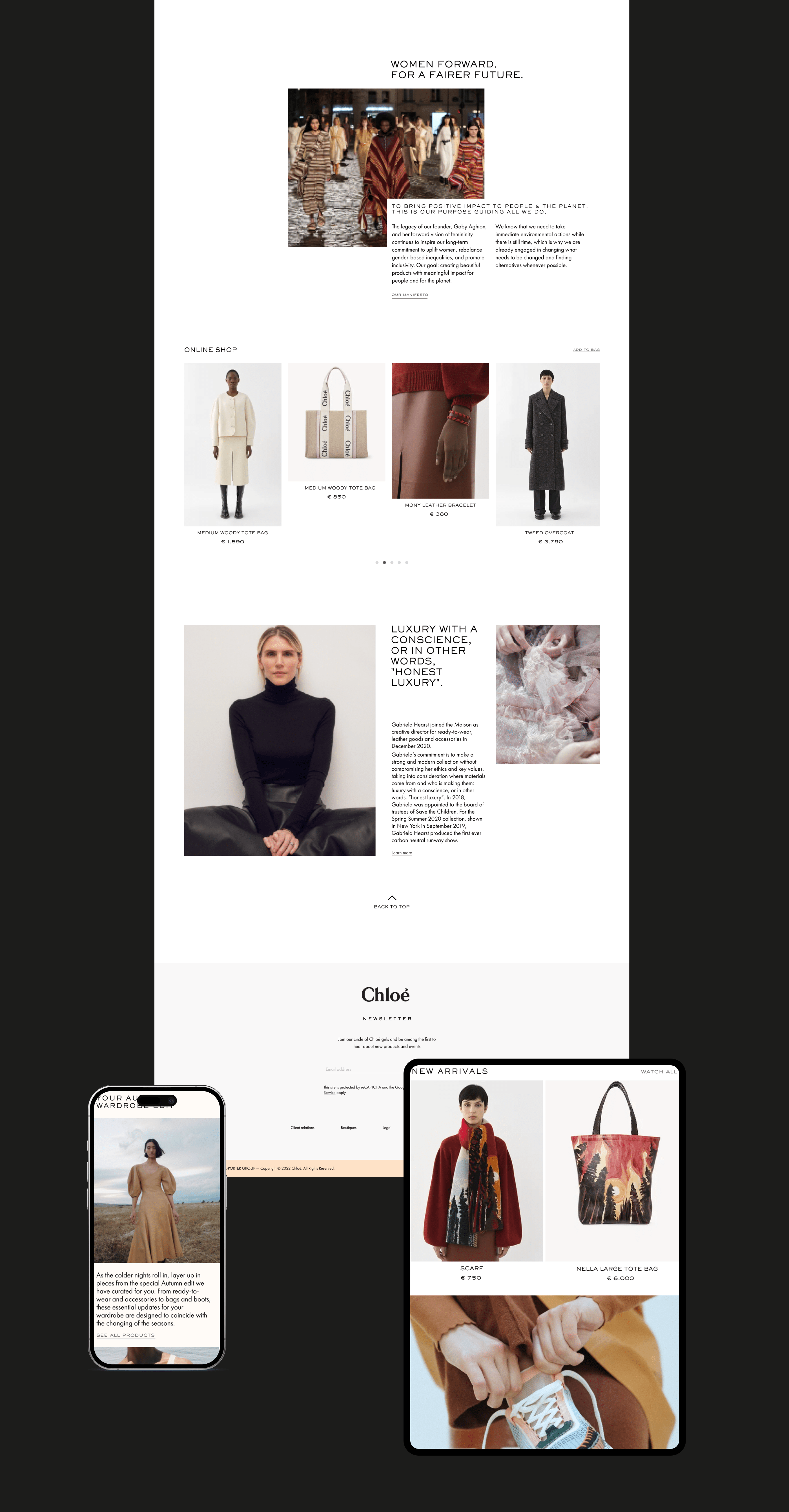 Chloé | E-commerce Redesign — Изображение №4 — Интерфейсы на Dprofile