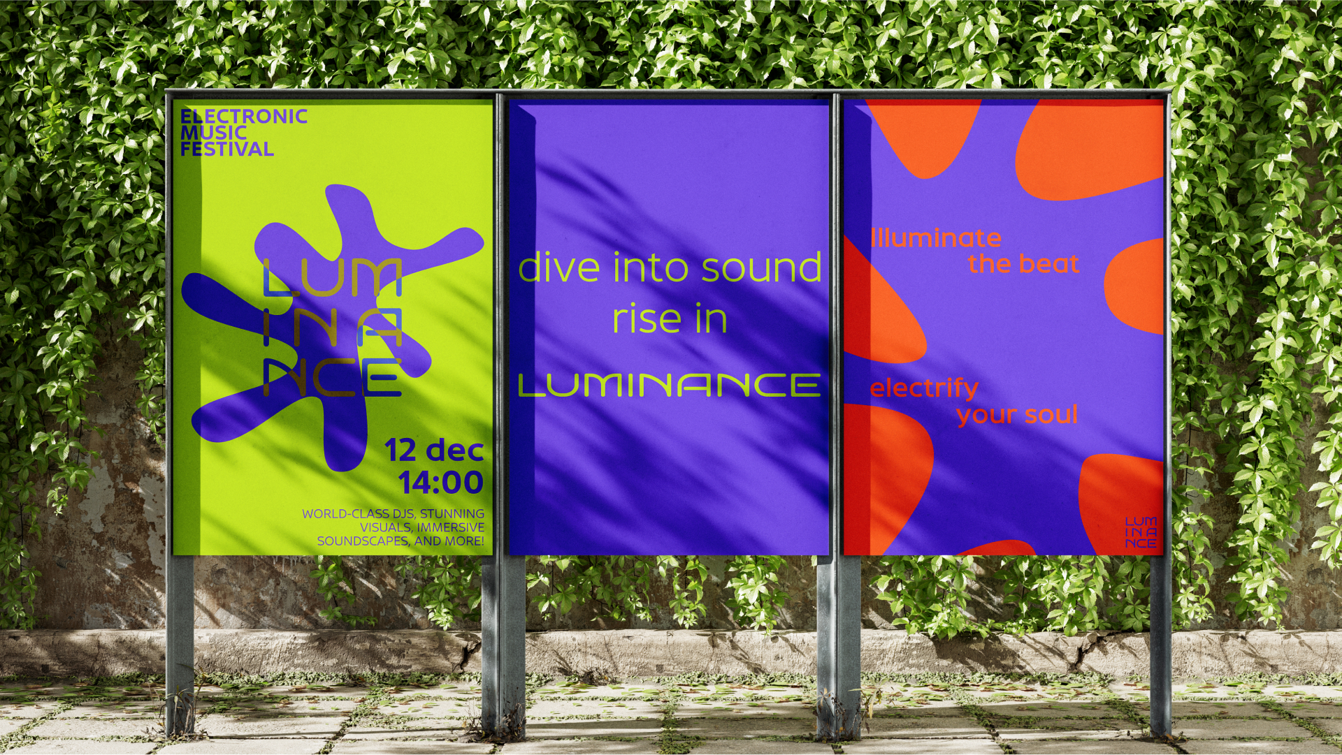 Фирменный стиль фестиваля электронной музыки Luminance — Изображение №8 — Брендинг на Dprofile