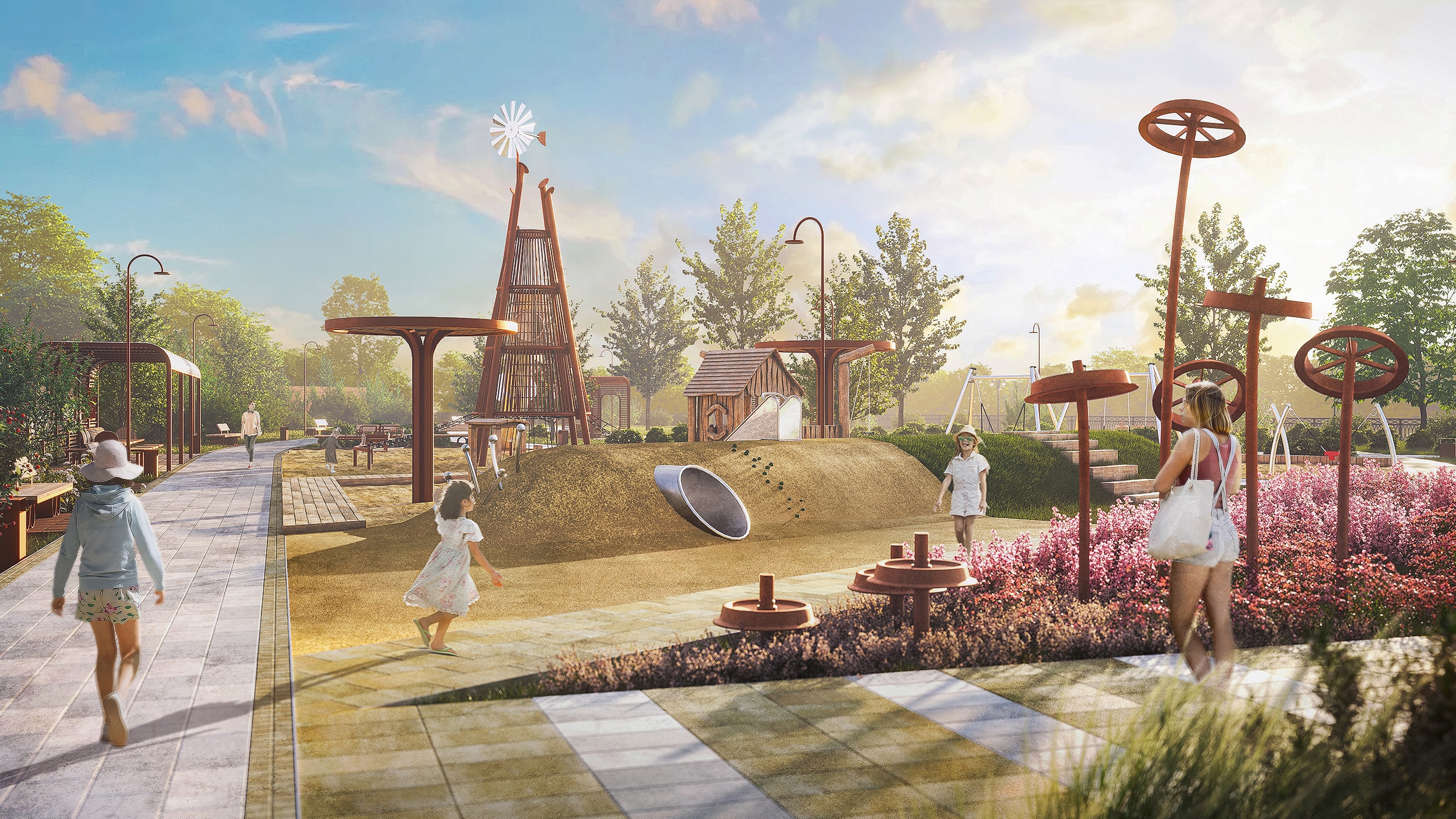Проект для города Камбарка. Визуализация — Изображение №2 — Графика, 3D на Dprofile