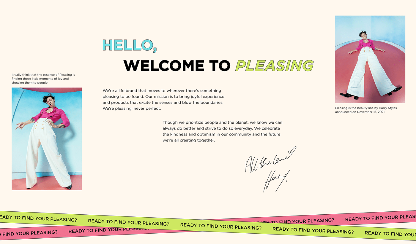 Redesign of the online store Pleasing | UX/UI Design — Изображение №2 — Интерфейсы, Анимация на Dprofile