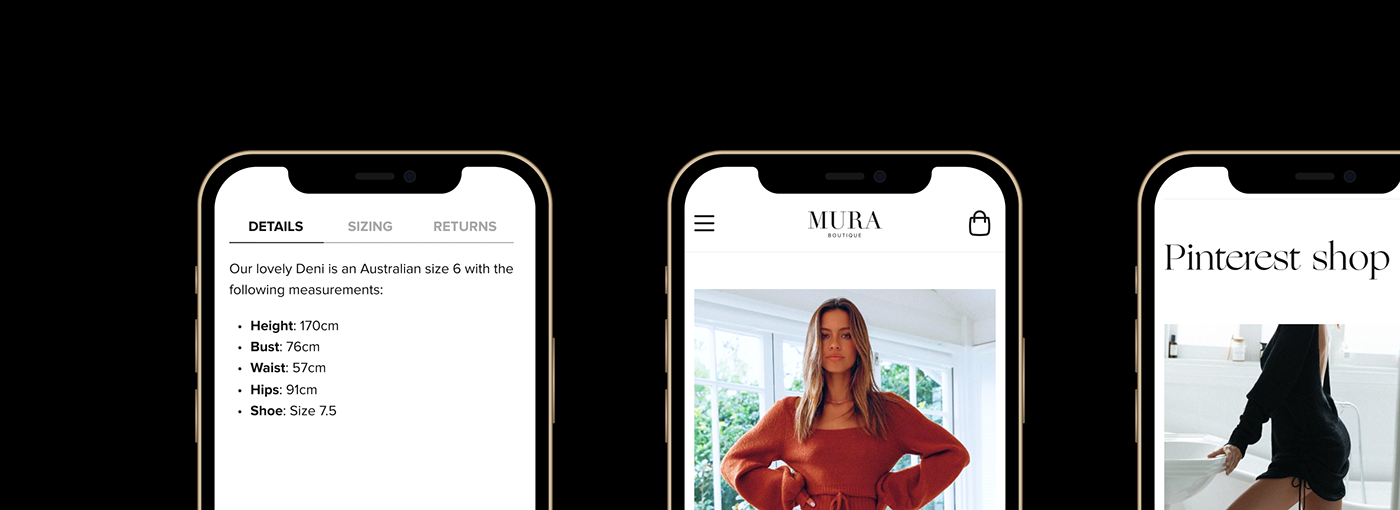 Mura Boutique | Women's clothing | Online Shop — Изображение №24 — Интерфейсы, Брендинг на Dprofile