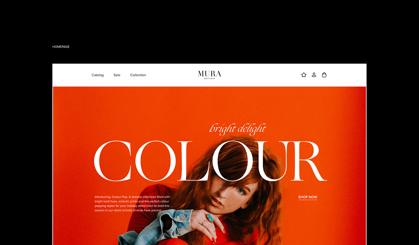 Mura Boutique | Women's clothing | Online Shop — Изображение №10 — Интерфейсы, Брендинг на Dprofile