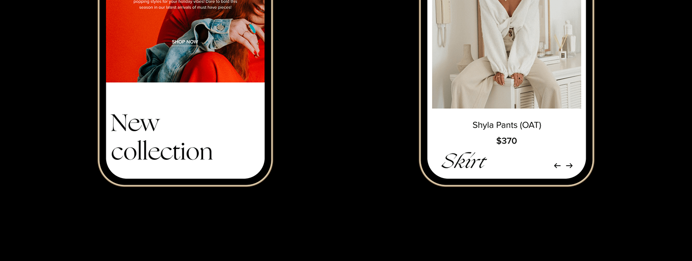 Mura Boutique | Women's clothing | Online Shop — Изображение №17 — Интерфейсы, Брендинг на Dprofile