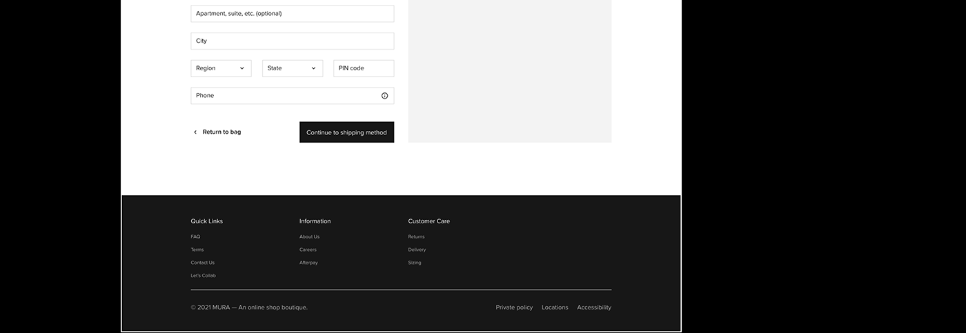 Mura Boutique | Women's clothing | Online Shop — Изображение №28 — Интерфейсы, Брендинг на Dprofile