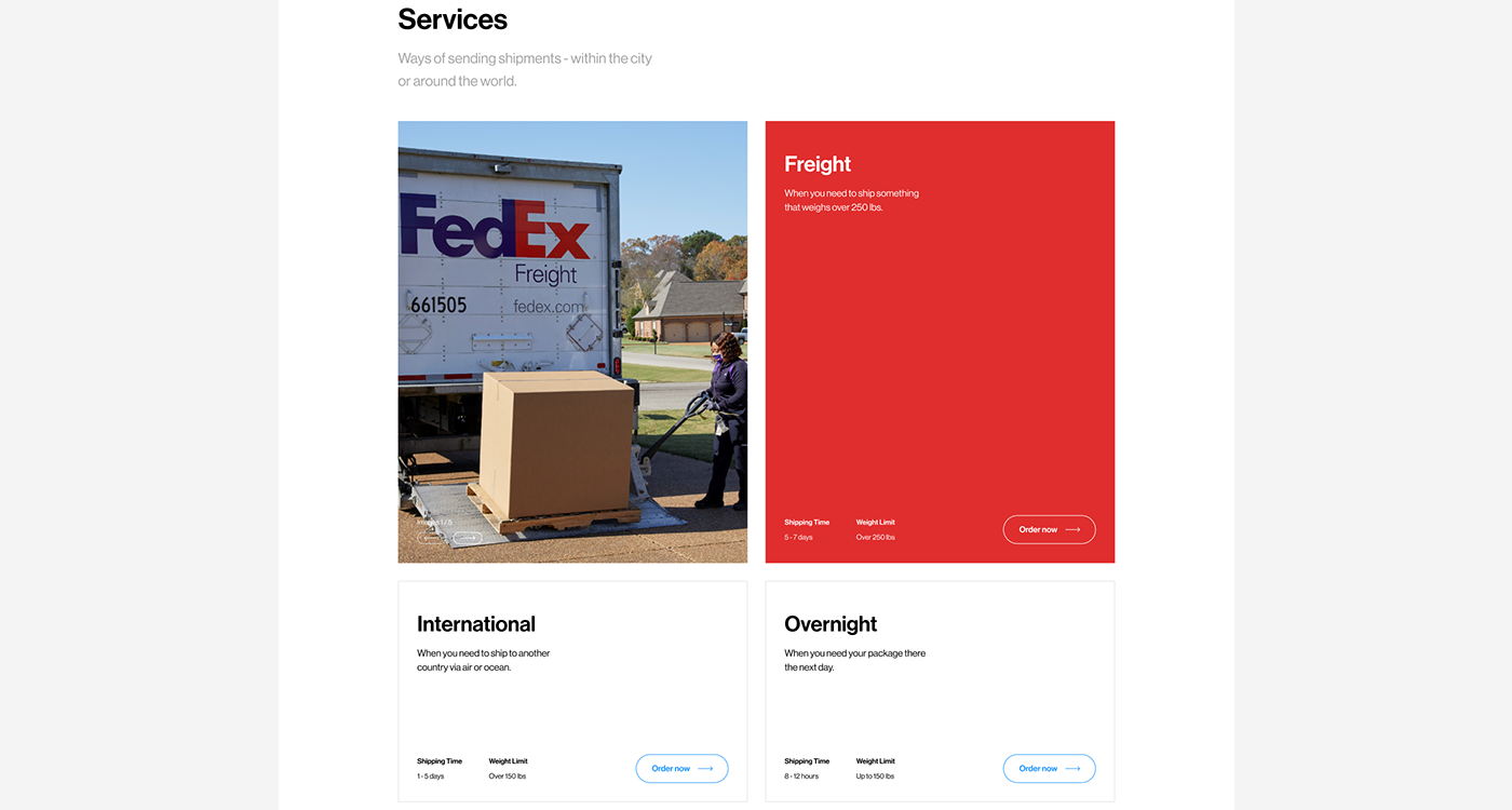Fedex | Mail service — Изображение №15 — Интерфейсы, Брендинг на Dprofile
