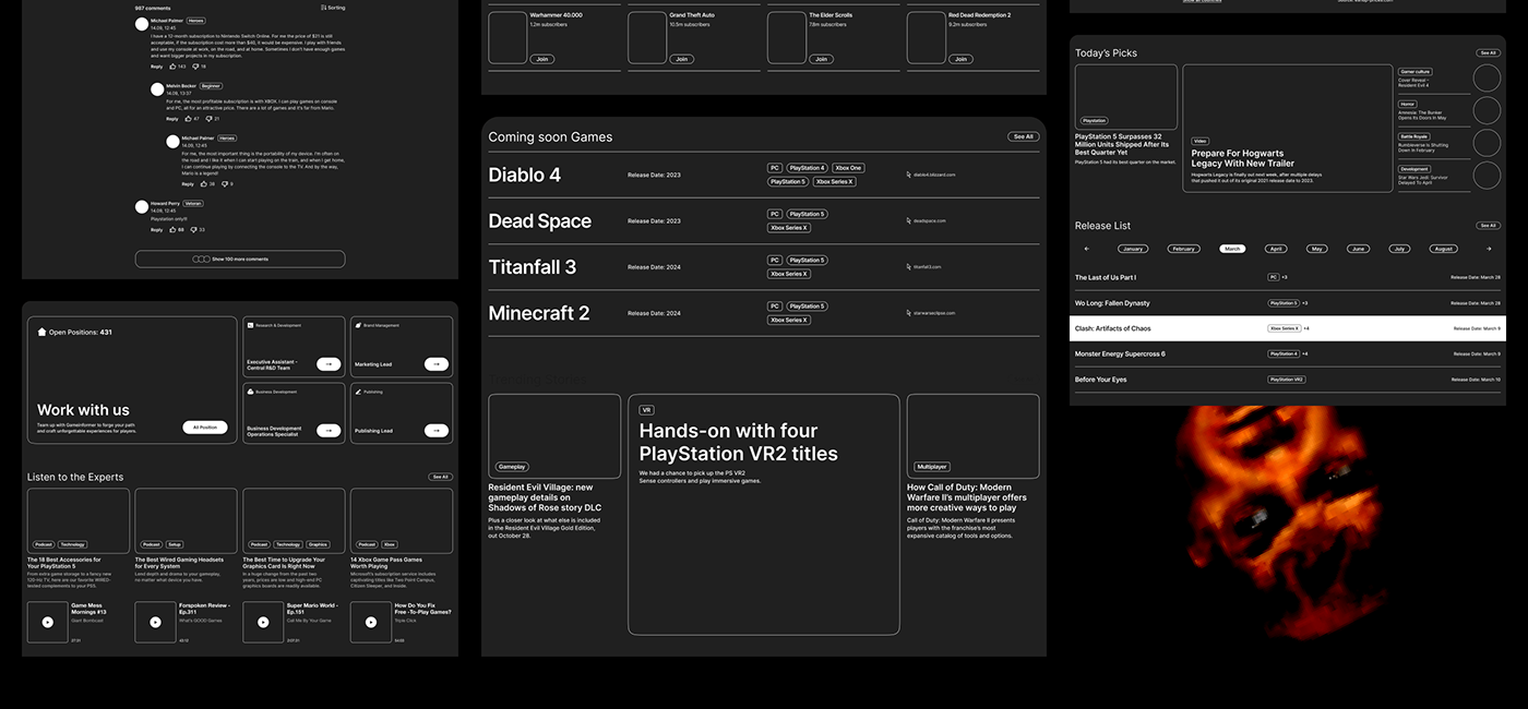 Gameinformer | Online magazine — Изображение №9 — Интерфейсы, Брендинг на Dprofile