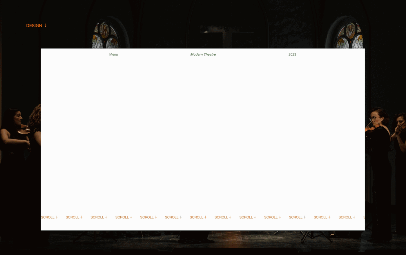 Website Modern Theatre — Изображение №9 — Интерфейсы, Графика на Dprofile