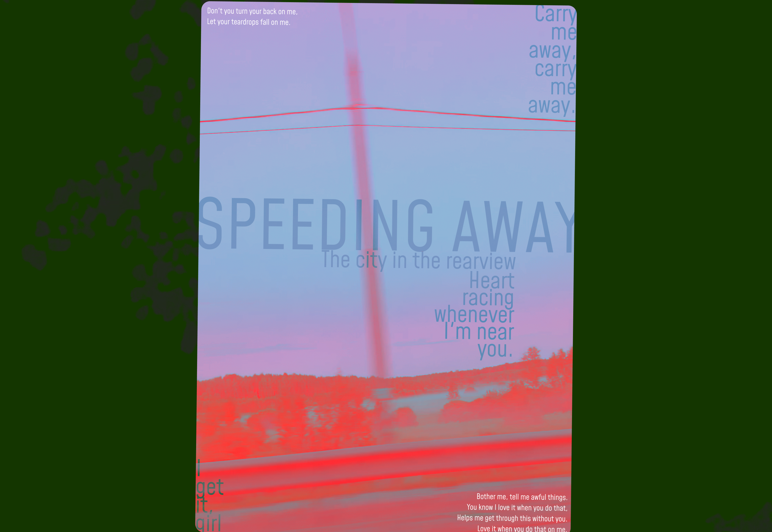 speeding away — Изображение №1 — Графика на Dprofile