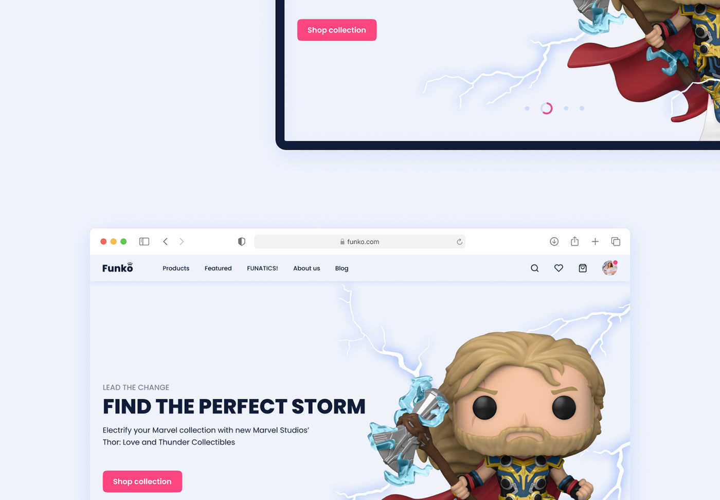 Funko Store Design Concept — Изображение №6 — Интерфейсы на Dprofile