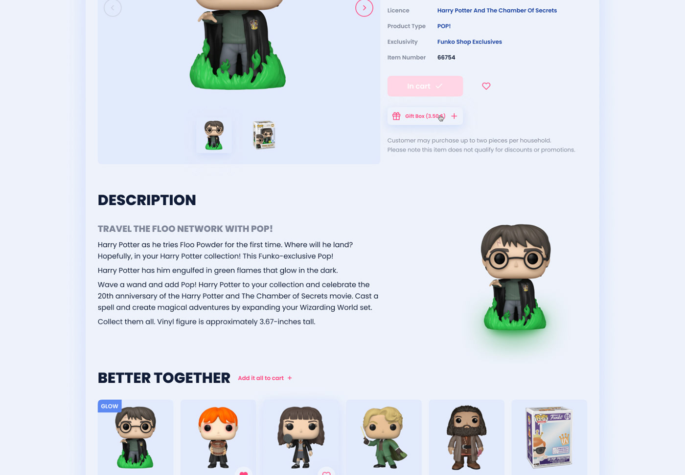 Funko Store Design Concept — Изображение №15 — Интерфейсы на Dprofile
