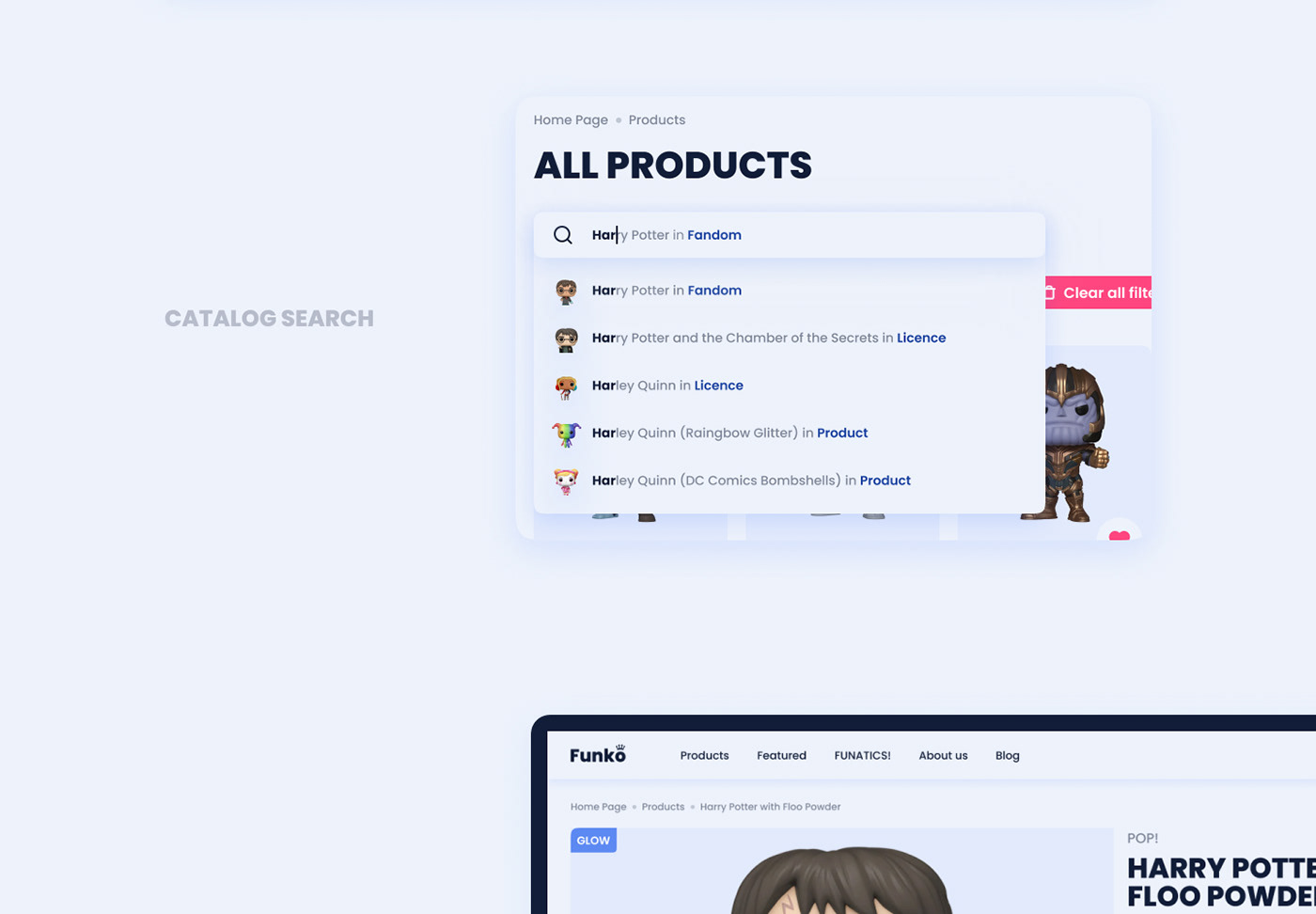 Funko Store Design Concept — Изображение №13 — Интерфейсы на Dprofile