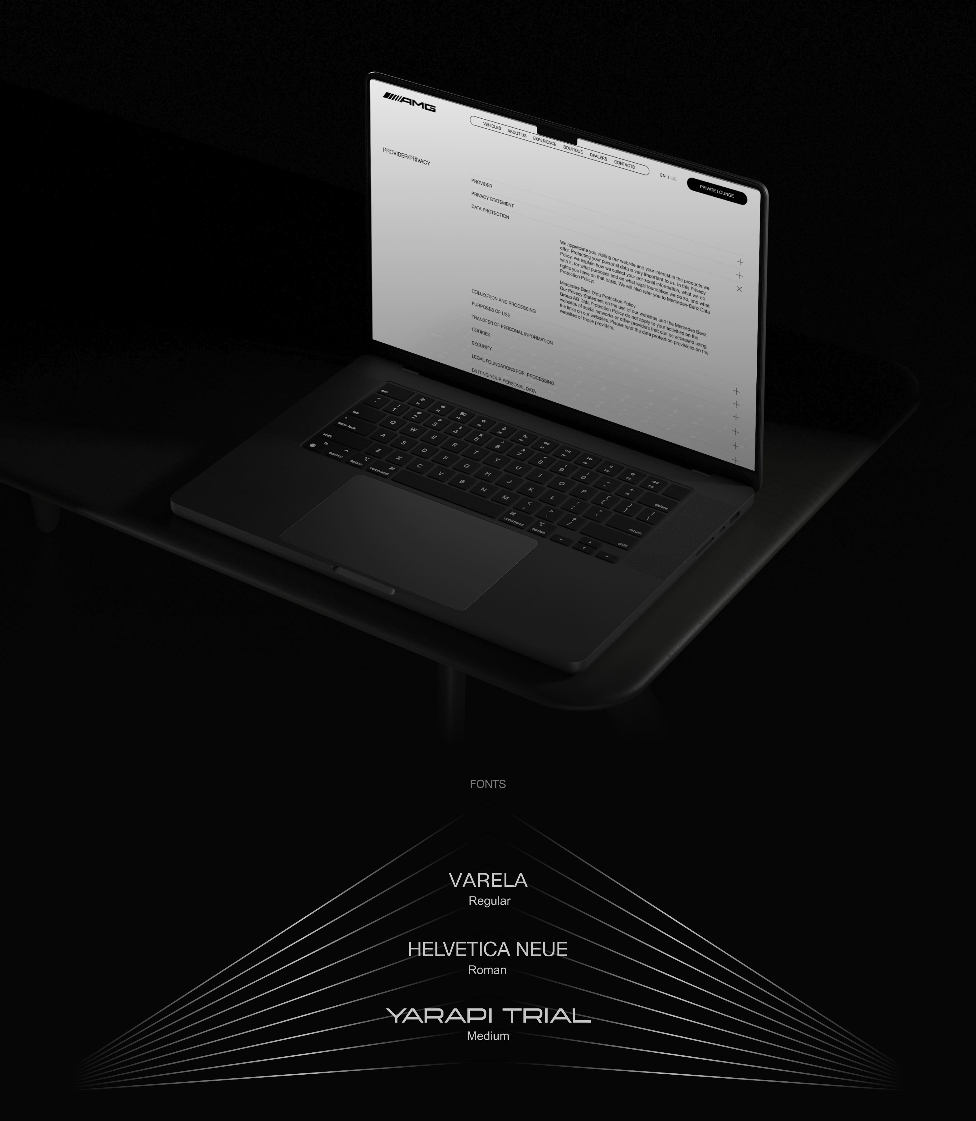 Mercedes-AMG | Corporate website | Redesign concept — Изображение №7 — Интерфейсы на Dprofile