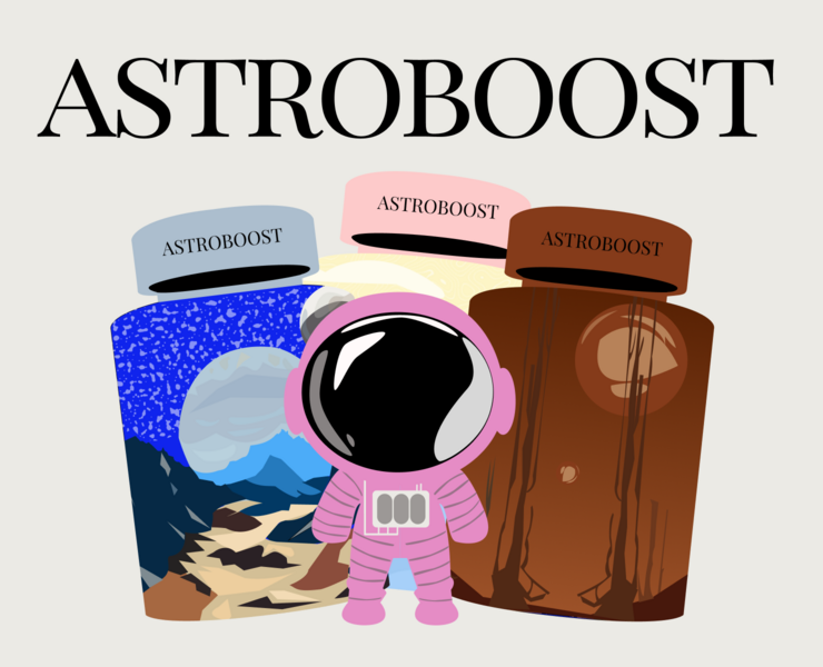ASTROBOOST / Магазин витаминов — Интерфейсы, Брендинг на Dprofile