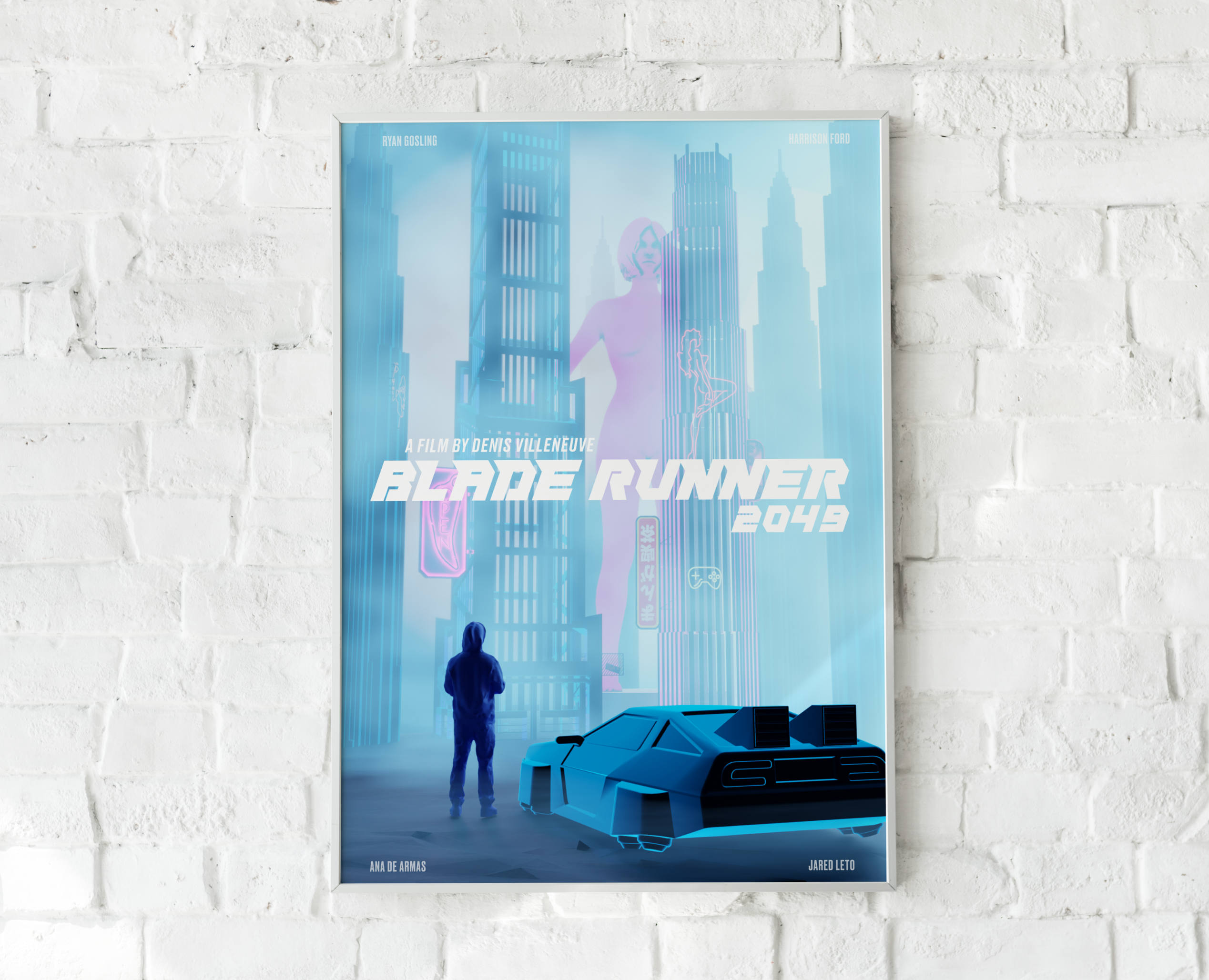 Blade Runner 2049 - Alternative Poster 3D на Dprofile