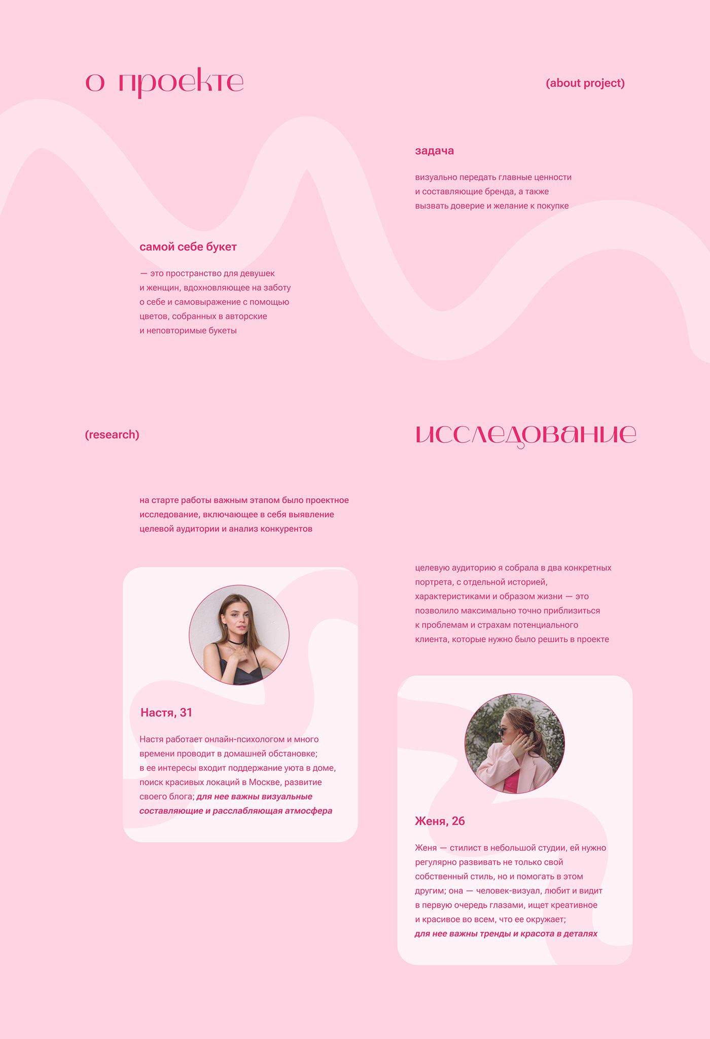 Website for online flower shop / UI/UX design — Изображение №2 — Интерфейсы, Анимация на Dprofile