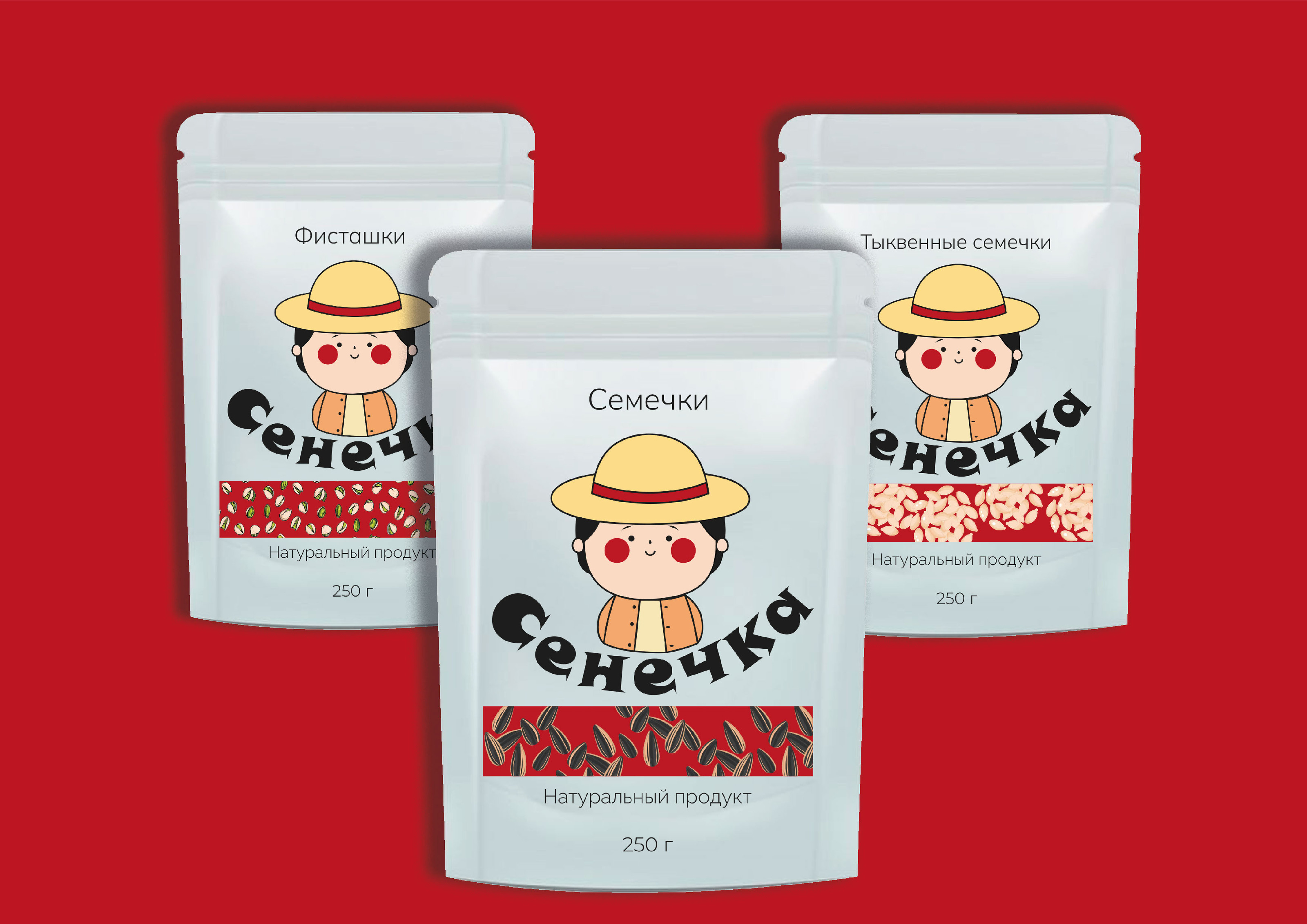"СЕНЕЧКА" — Изображение №5 — Брендинг, Графика на Dprofile