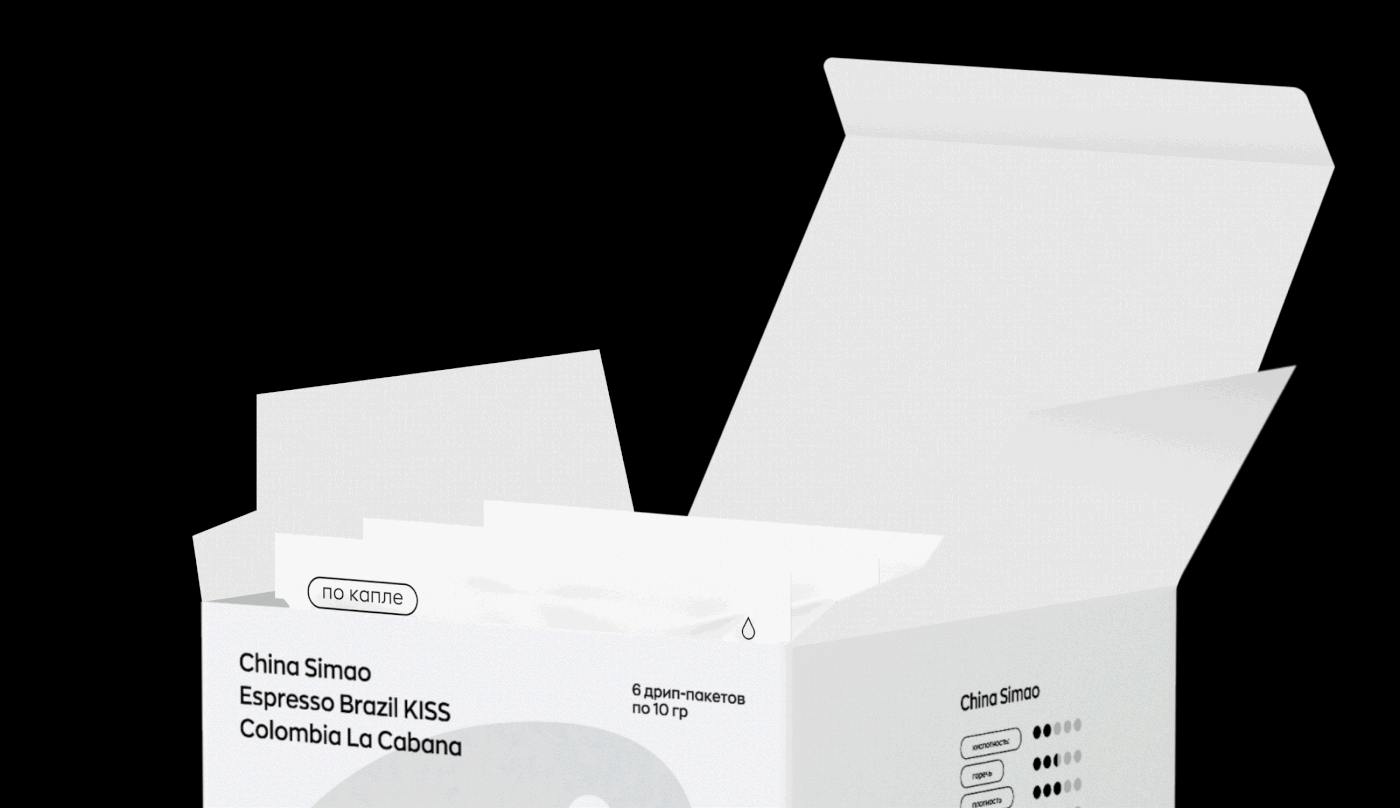 DRIP COFFEE PACKAGING — Изображение №2 — Брендинг, Анимация на Dprofile