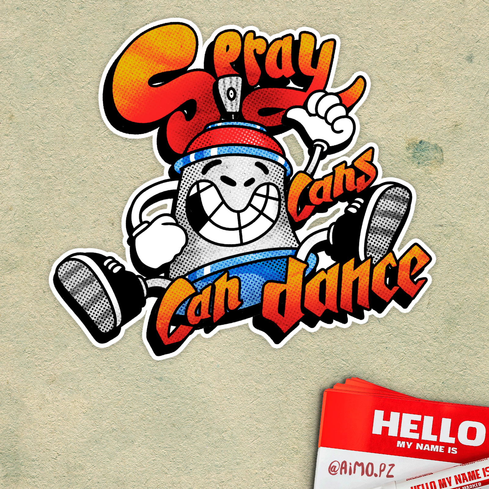 Spray cans can dance — Изображение №3 — Иллюстрация на Dprofile