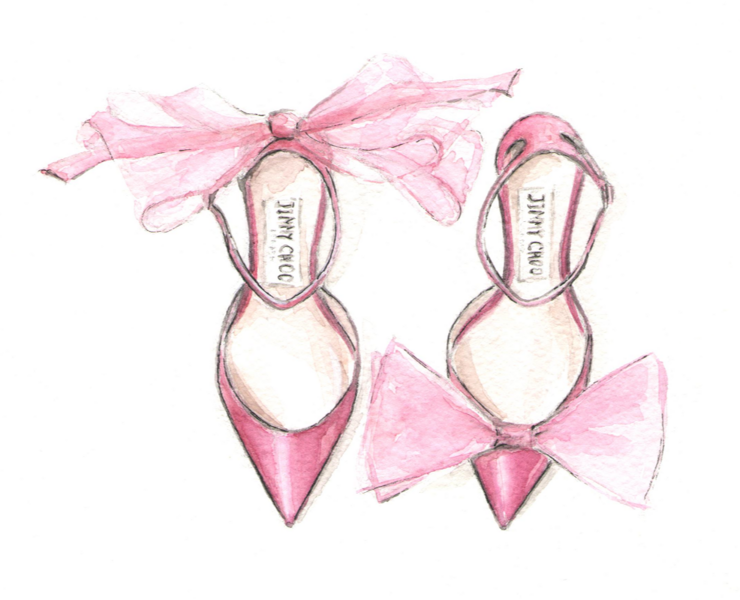 Иллюстрация "Туфли Jimmy Choo" — Иллюстрация на Dprofile