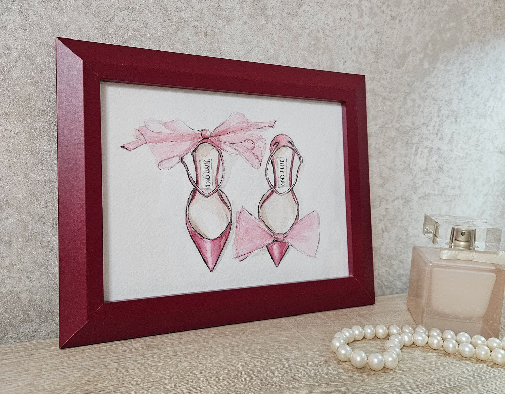 Иллюстрация "Туфли Jimmy Choo" — Изображение №3 — Иллюстрация на Dprofile