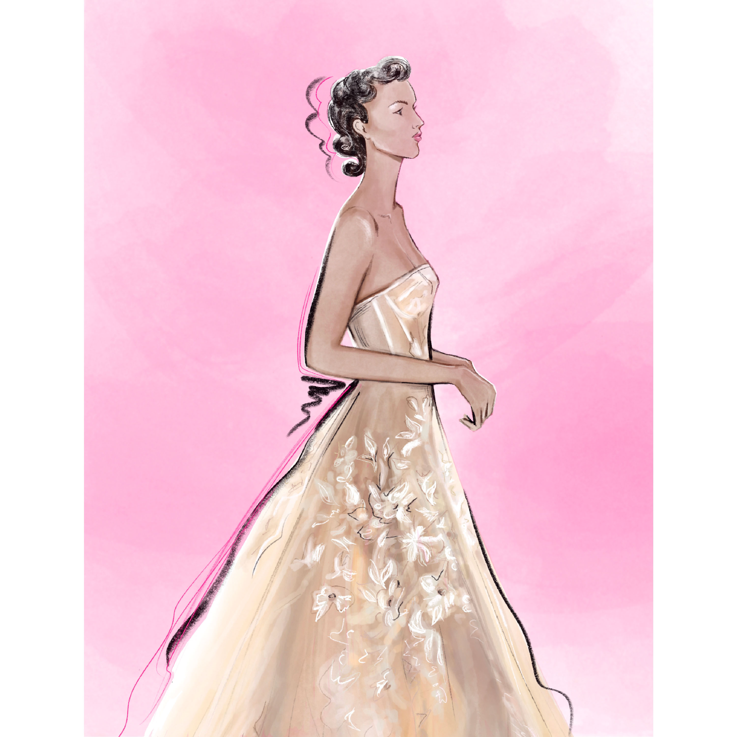 Фэшн-иллюстрация — Изображение №1 — Иллюстрация на Dprofile