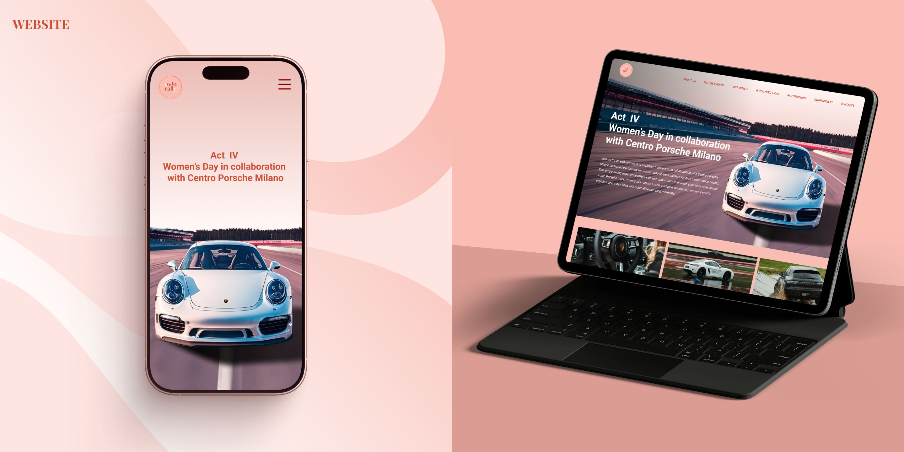 Communication design | Swan Rally — Изображение №4 — Графика, Анимация на Dprofile